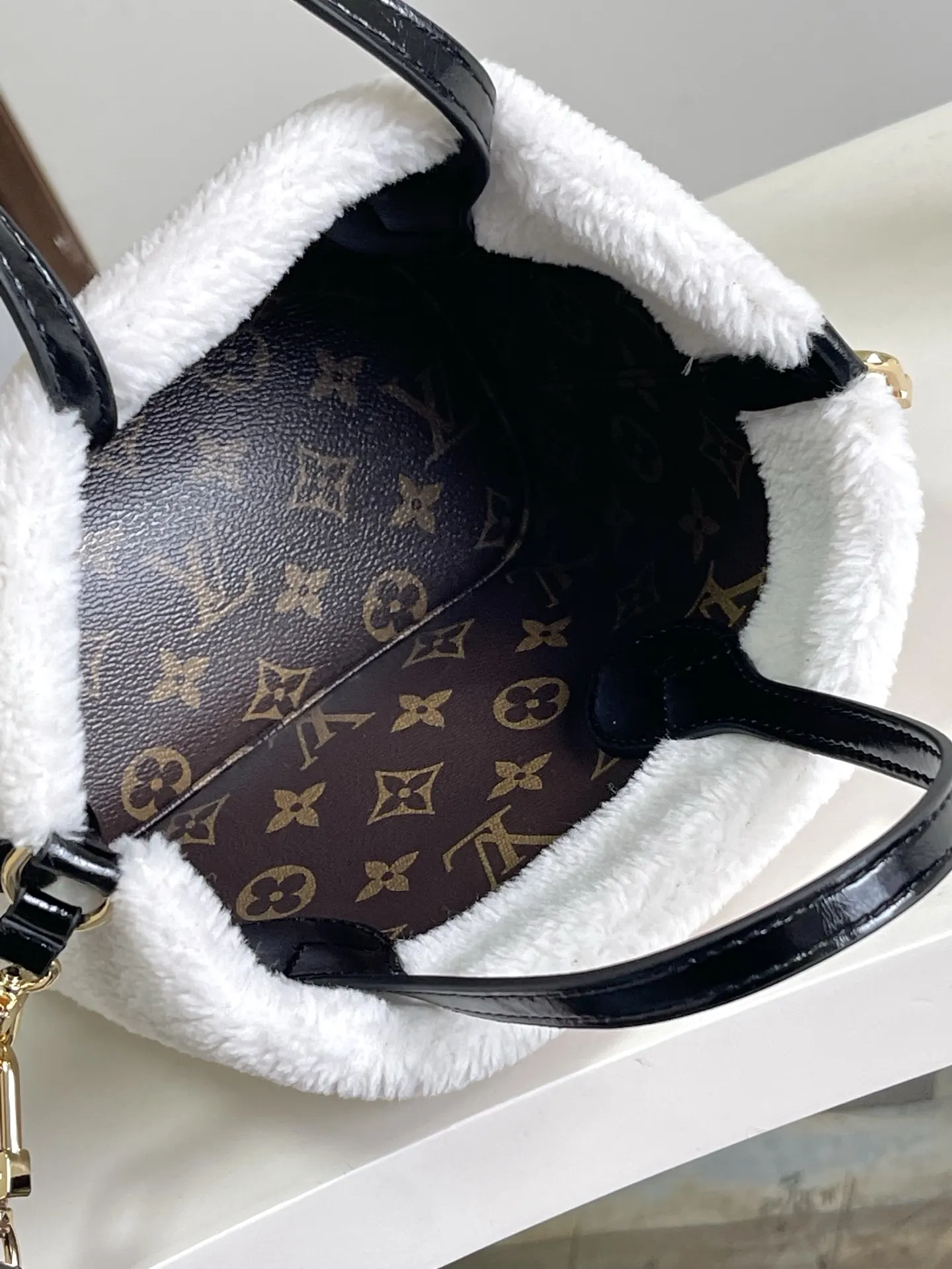 LV Neverfull 老花 帆布 手提包 通勤手提款