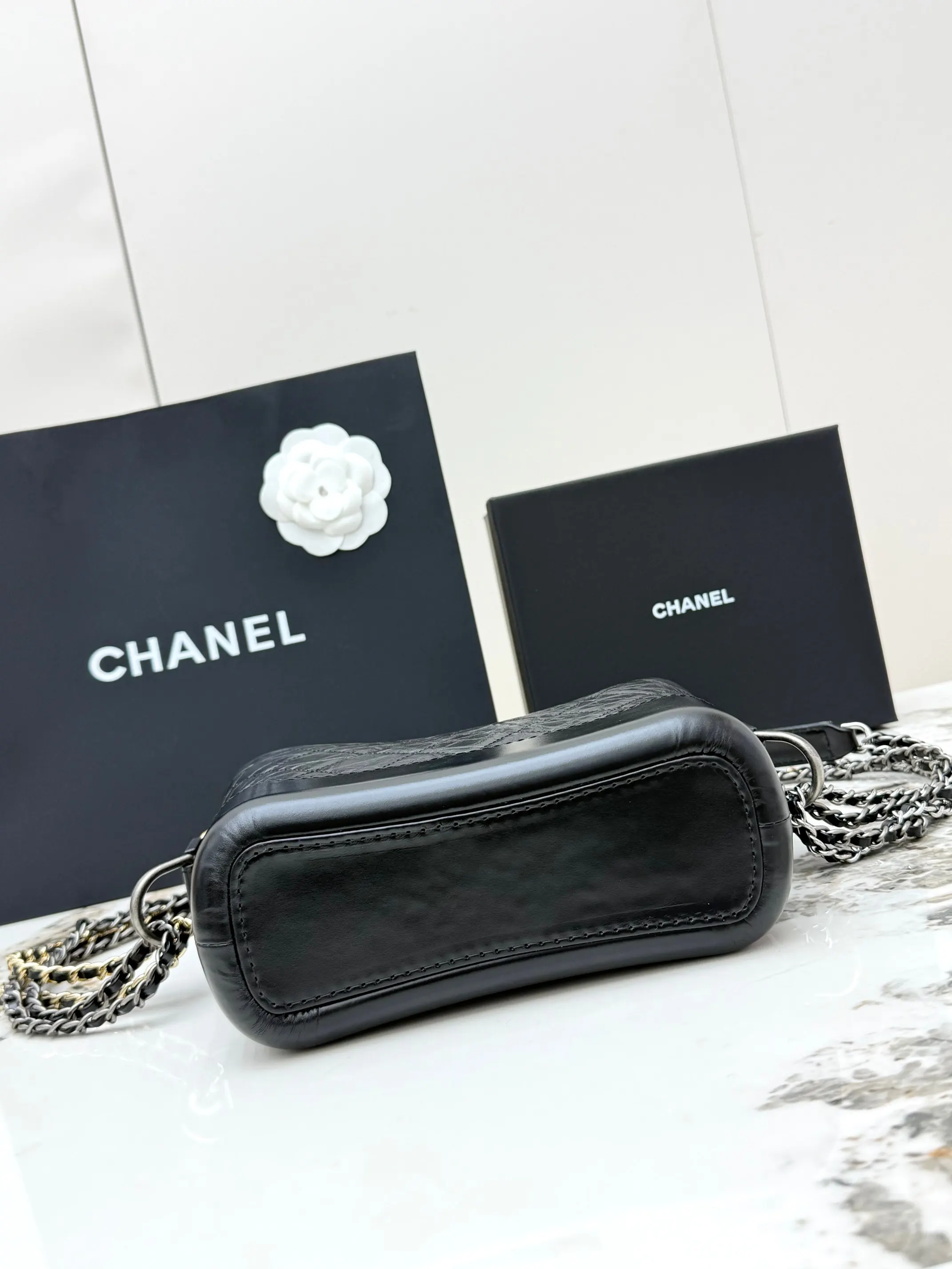 CHANEL 牛皮 链条包 精致链条款