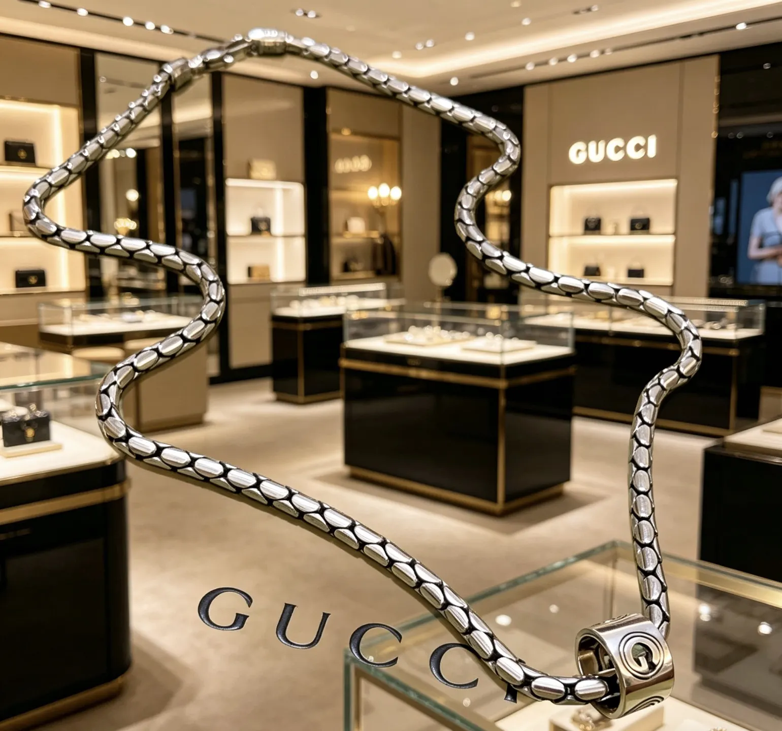 Gucci Chain Bag Shoulder Messenger Image 4 Gucci Chain Bag Shoulder Messenger Image 4