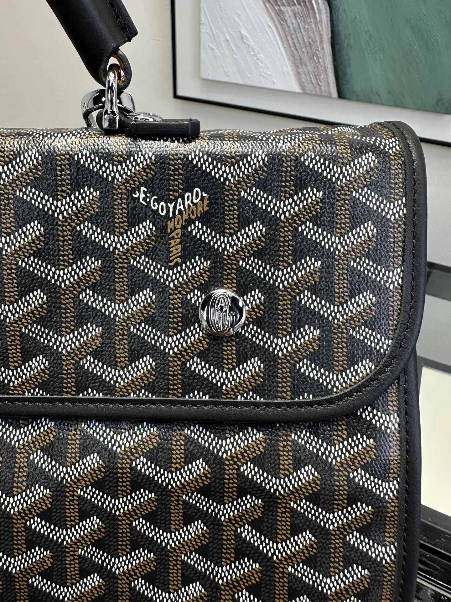 Goyard 黑色 外出旅行时请一定记得带上 Saint Léger 因 旅行袋 大容量旅行款