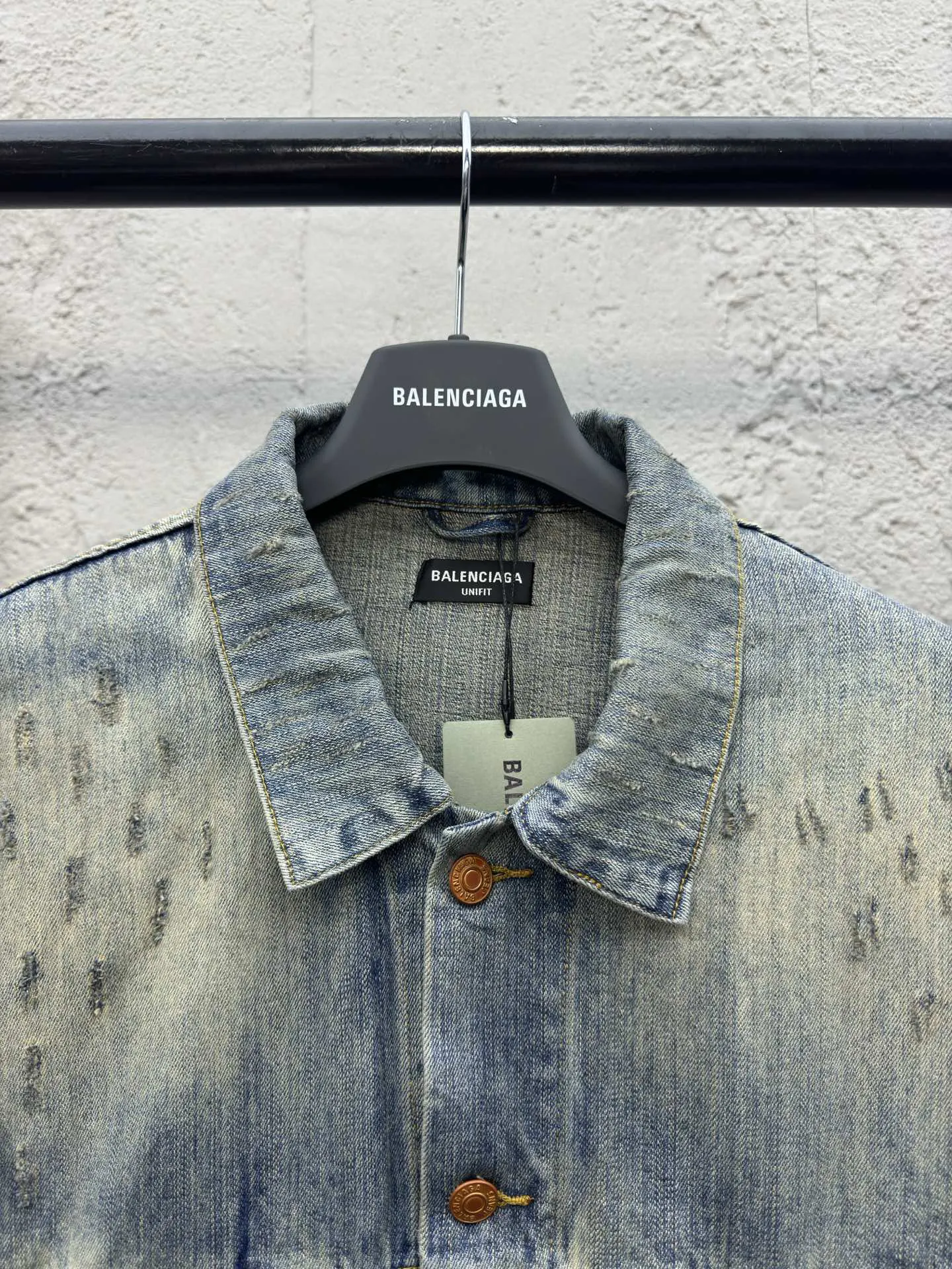 Balenciaga 藍色Logo牛仔外套(數字3) Balenciaga 藍色Logo牛仔外套(數字3)