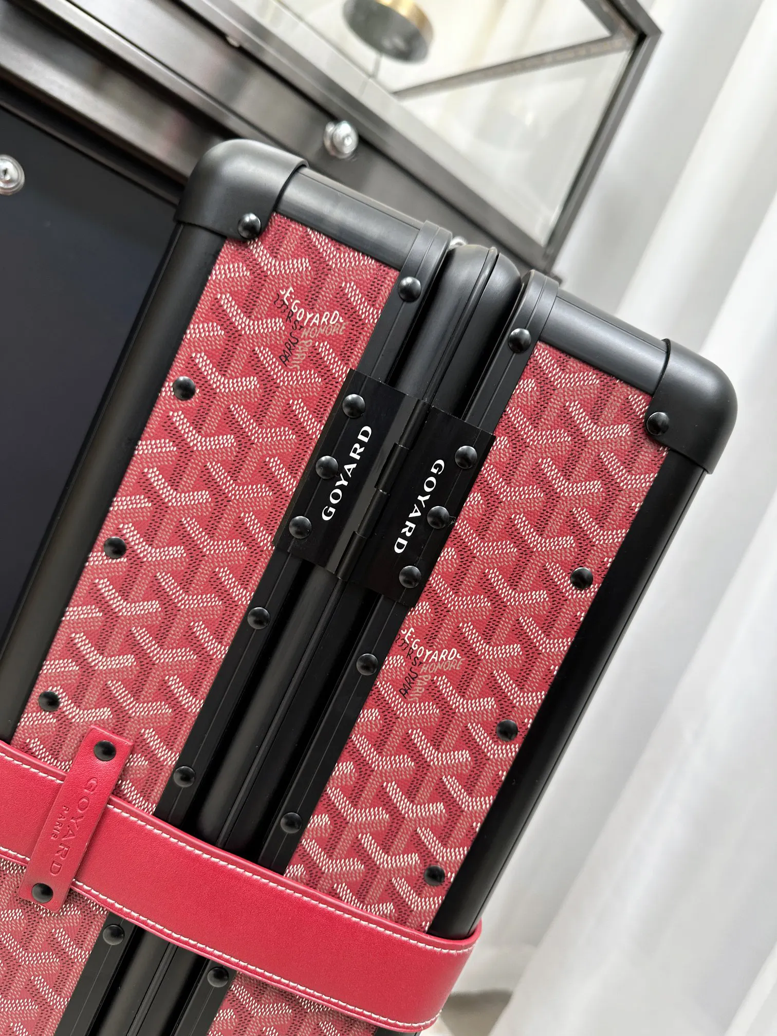 Goyard 戈雅 行李箱 拉杆箱 時尚新宠 復古形的 旅行拉杆款 輕便出行款