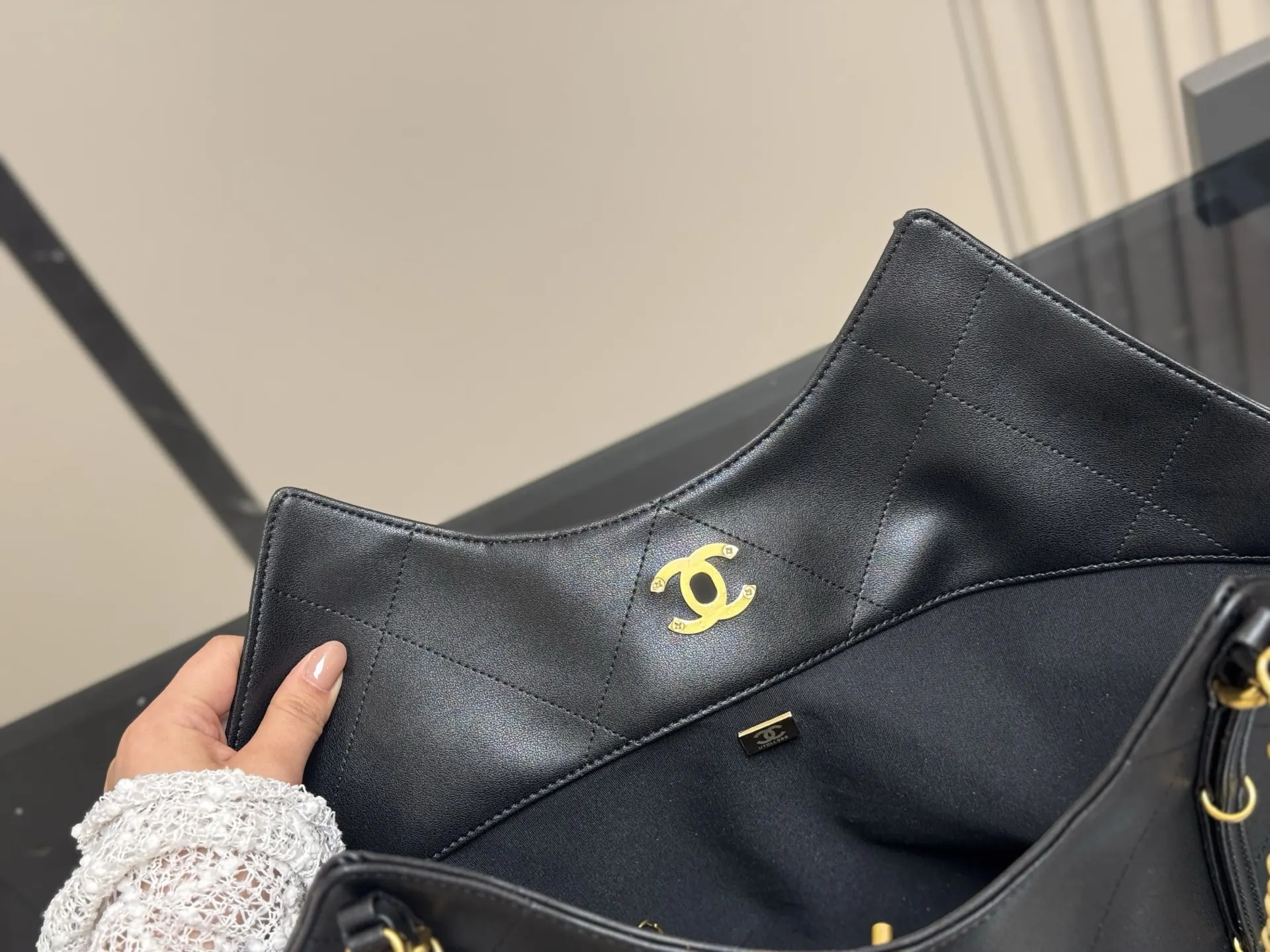 CHANEL 权志龙GD同款大托特 maxi超 托特包 大容量托特款