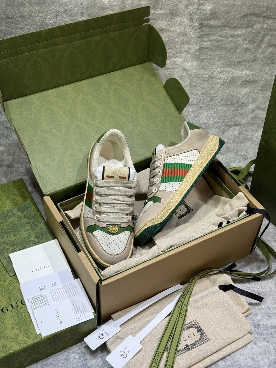 Gucci Logo休闲运动鞋