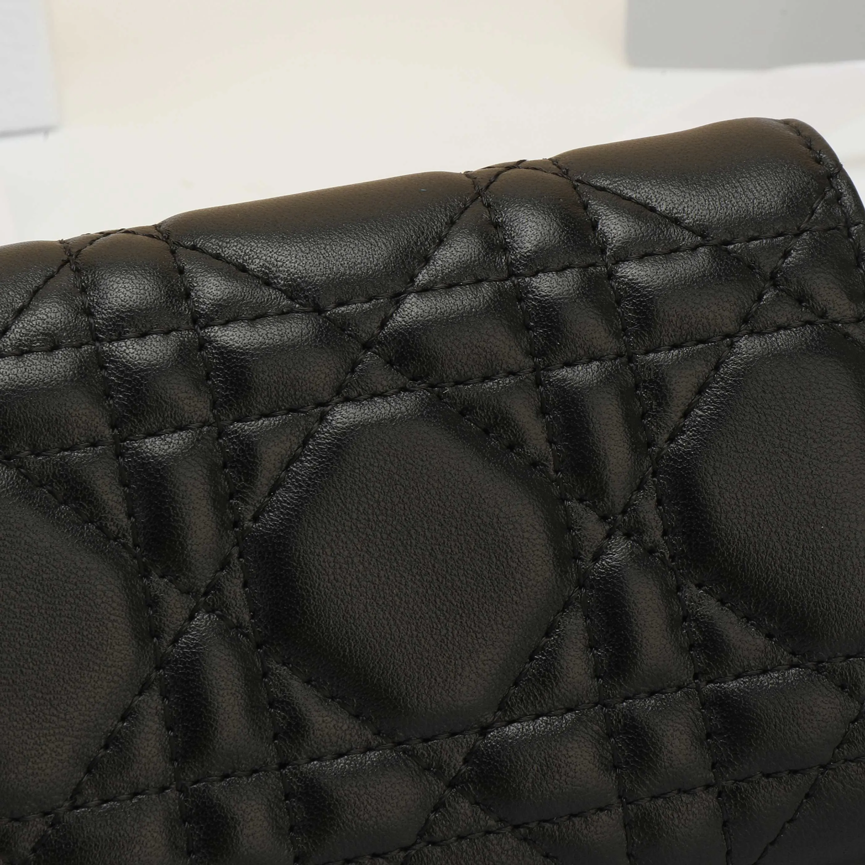 Dior 黑色羊皮迷你化妆包 手拿款