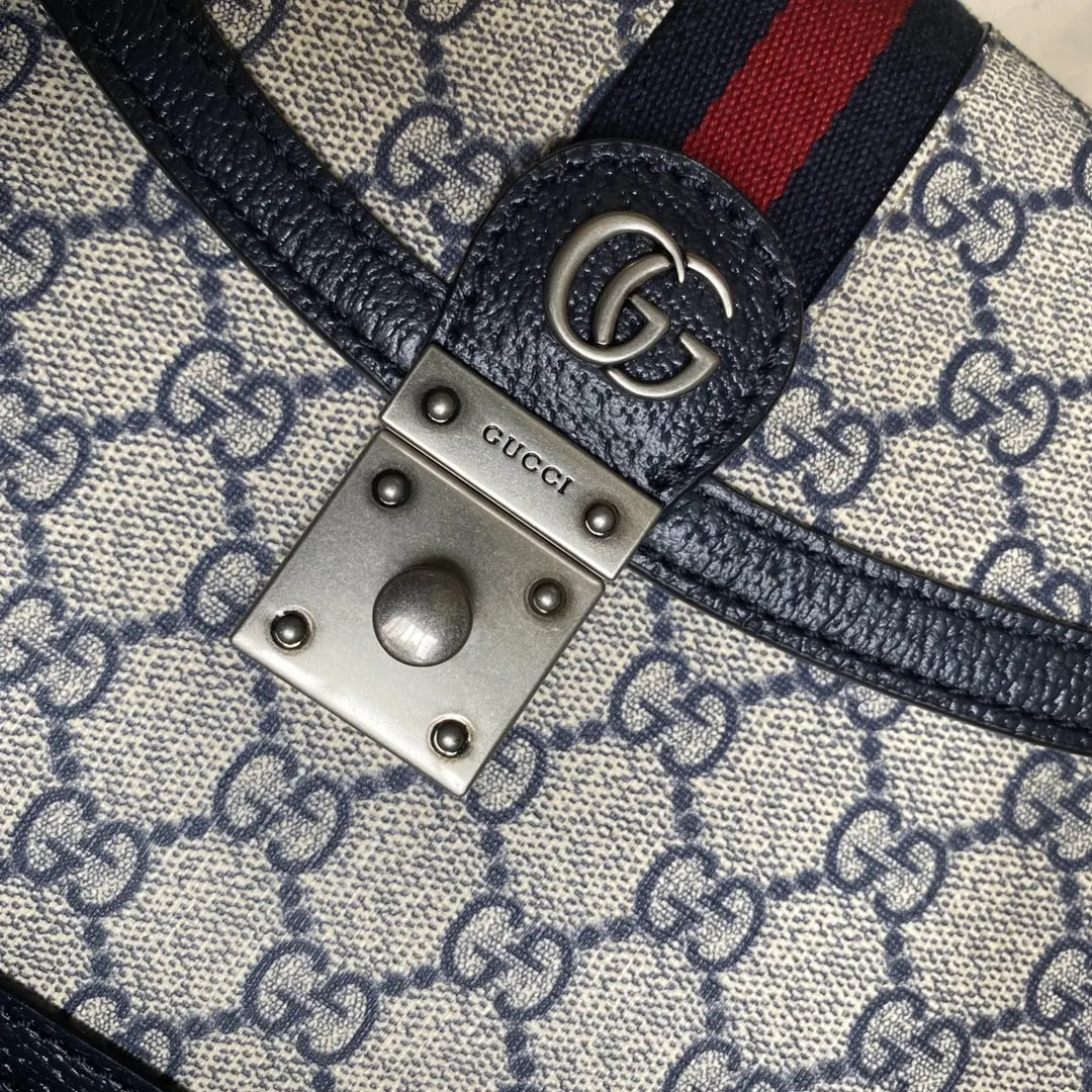 Gucci Ophidia GG Supreme老花手提包 手提款