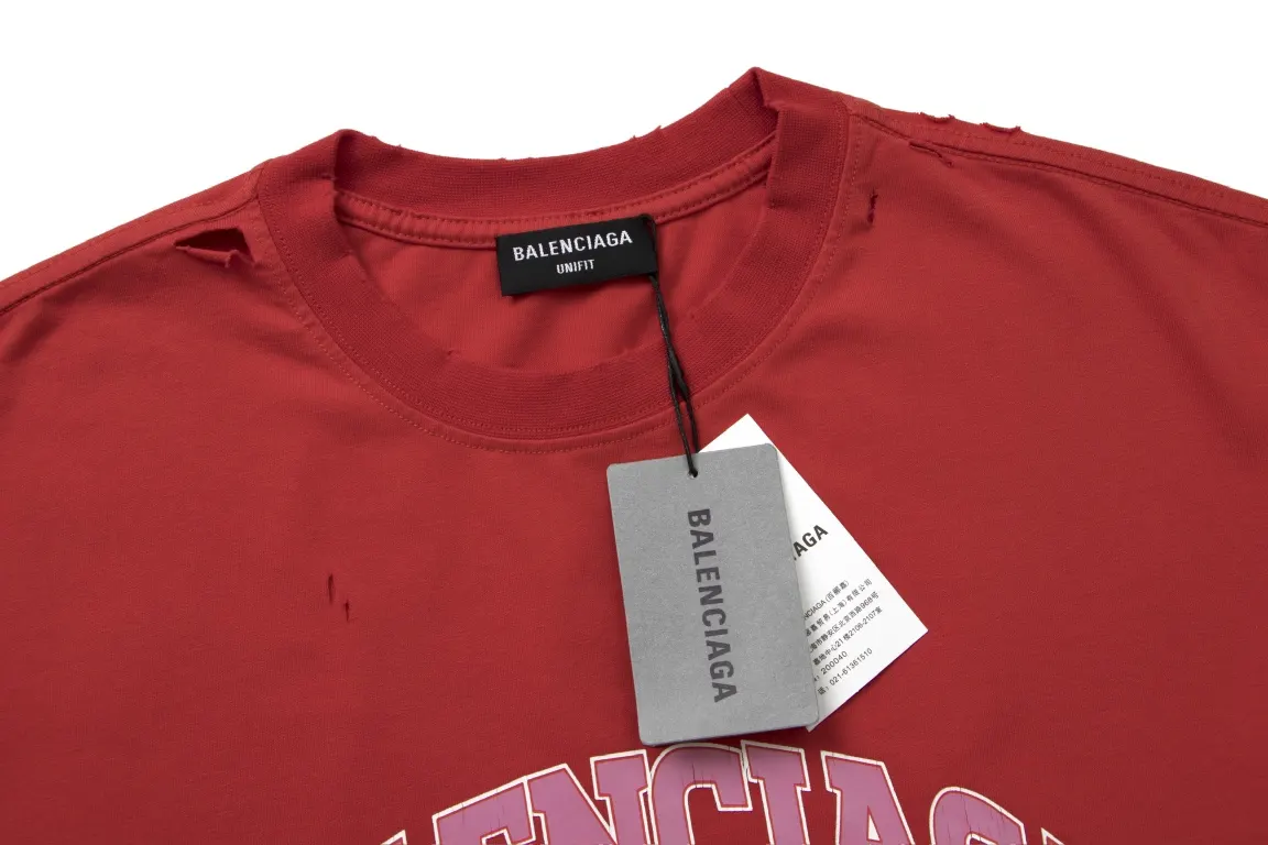 Balenciaga Logo Short Sleeve T-Shirt Street