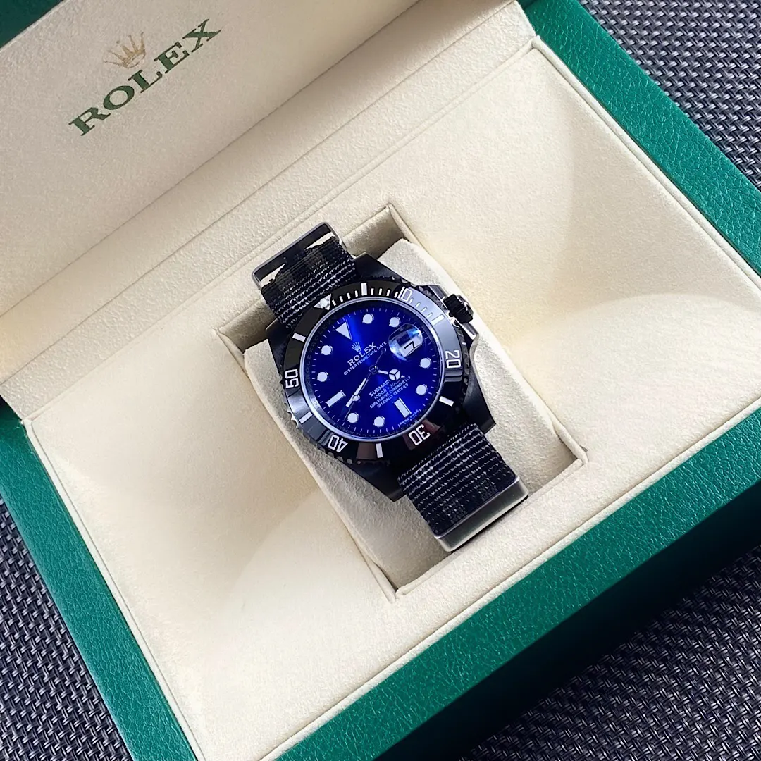 Rolex 黑色 红色 尼龙 手表 经典腕表款