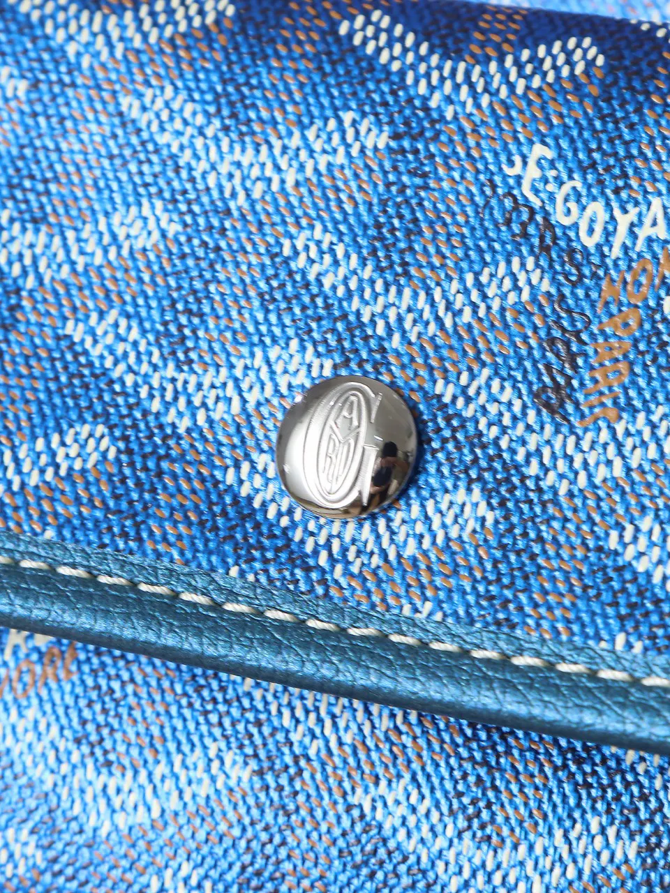 Goyard 帆布 腋下包 复古腋下背款