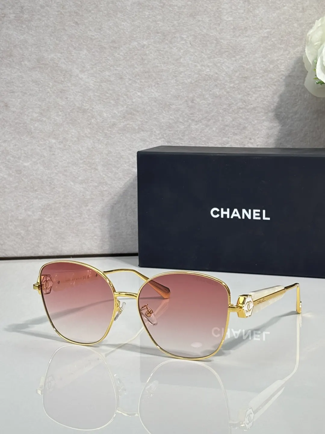 Chanel 墨镜 時尚防晒 太陽鏡