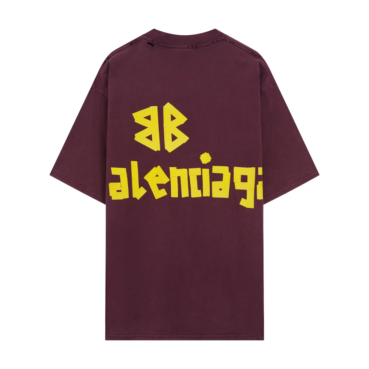 Balenciaga 紅色 短袖T恤
