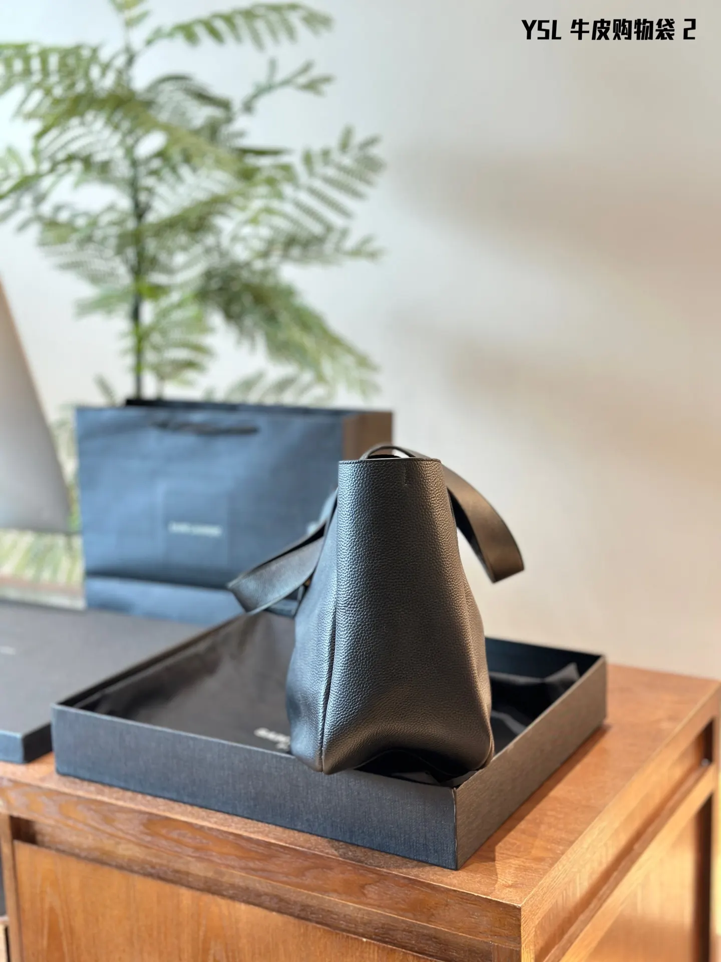 Tote Bag Commuter Leather