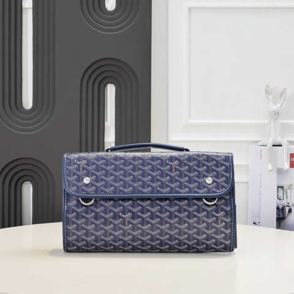 Goyard Blue Backpack