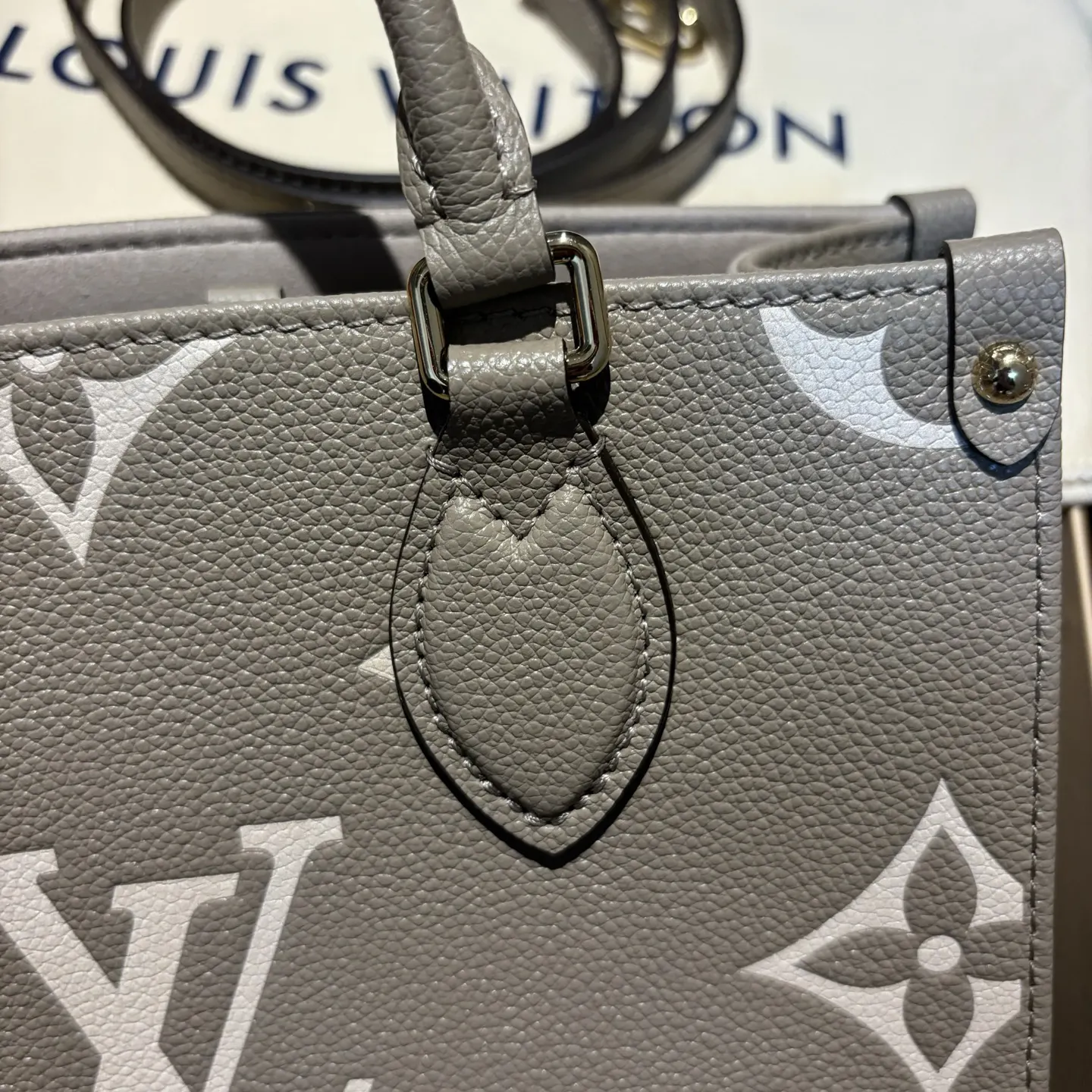 Gray Chain Bag