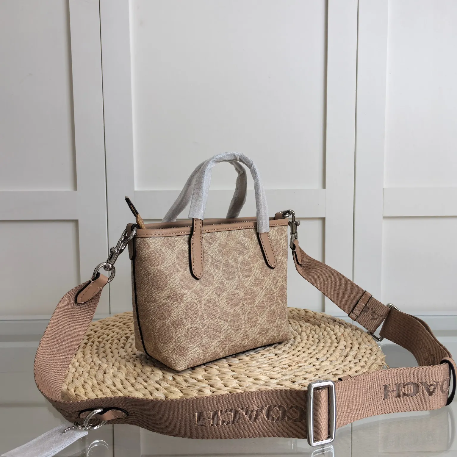 Coach 女mini city托 托特包 大容量托特款