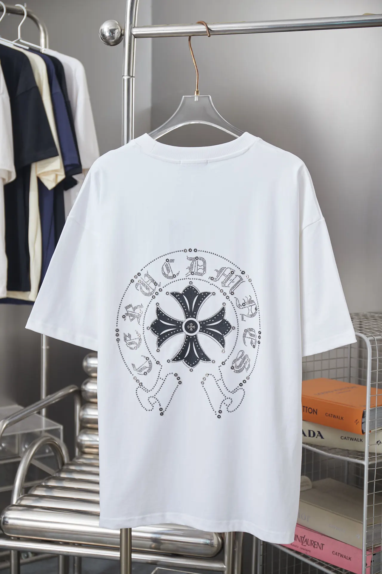 Chrome Hearts 26SS Logo 水洗 短袖T恤 日常百搭款