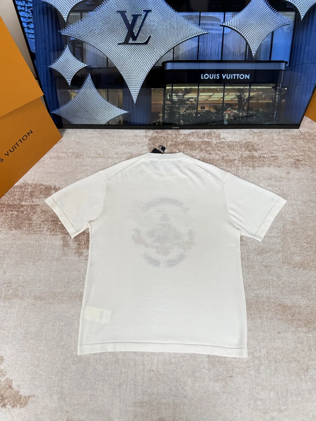 Louis Vuitton 刺绣 T恤 白色