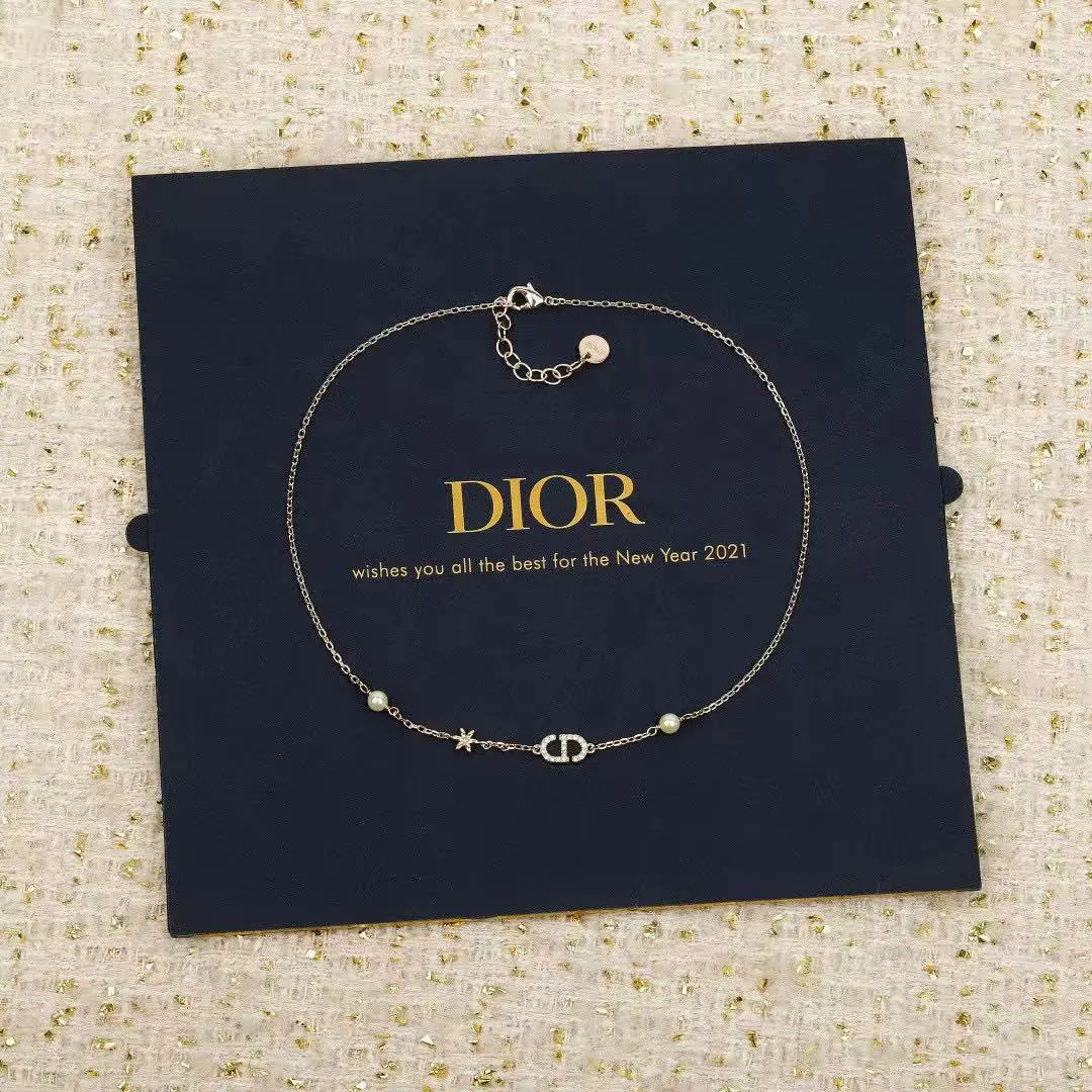 Dior Necklace Gold Image 3 Dior Necklace Gold Image 3