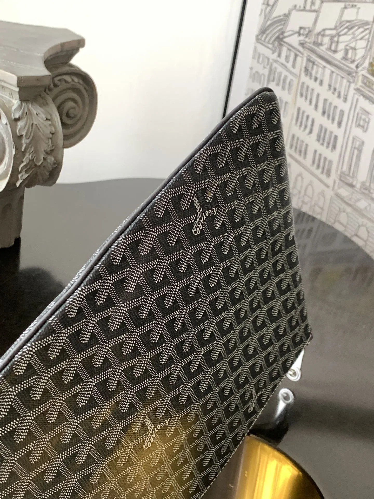 Goyard 灰色 鼎鼎戈雅 手拿包 精致手拿款