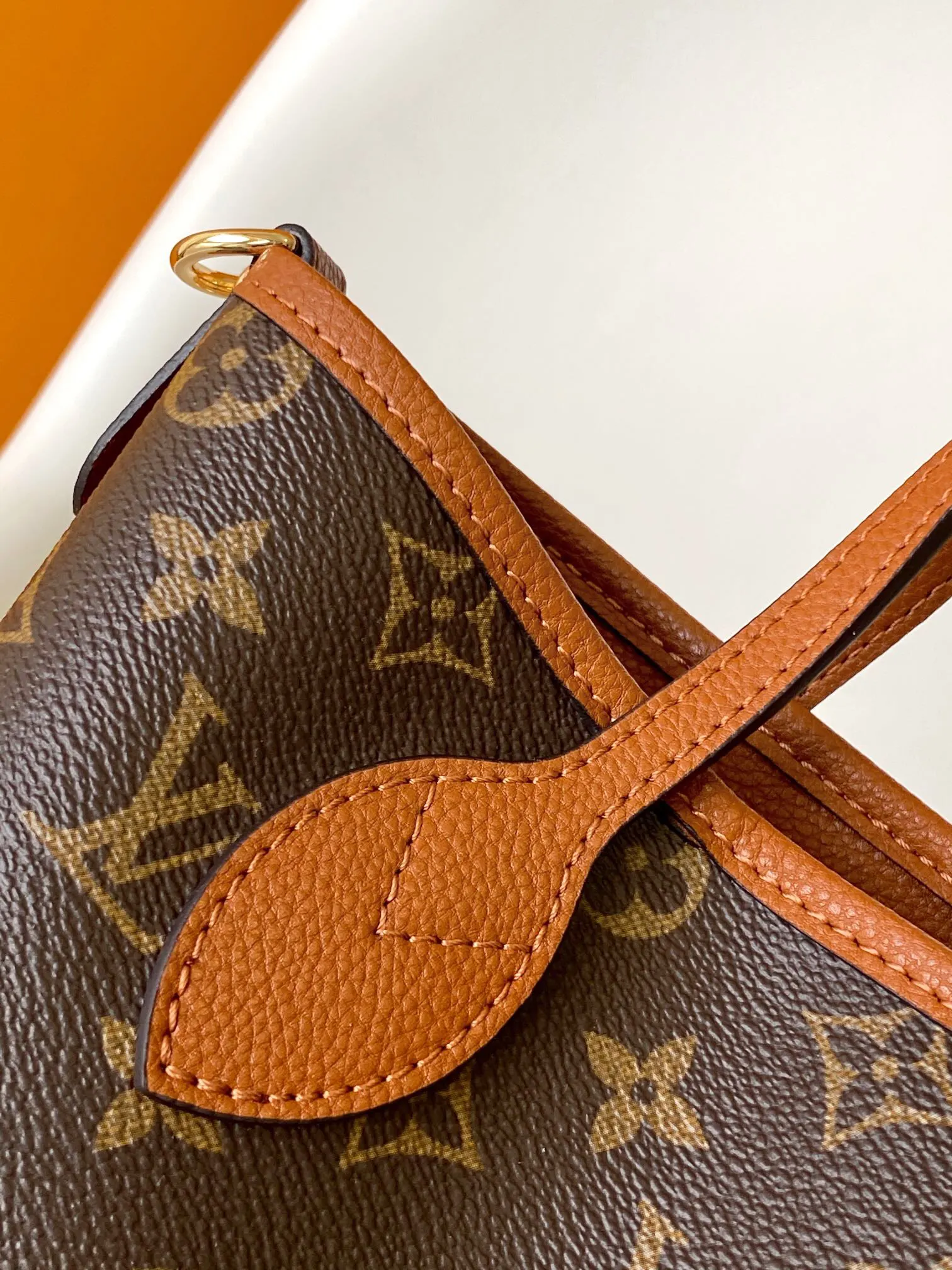 LV Neverfull 黑灰配色 托特包 大容量通勤款 | ORBUYBAG 嵐奢包