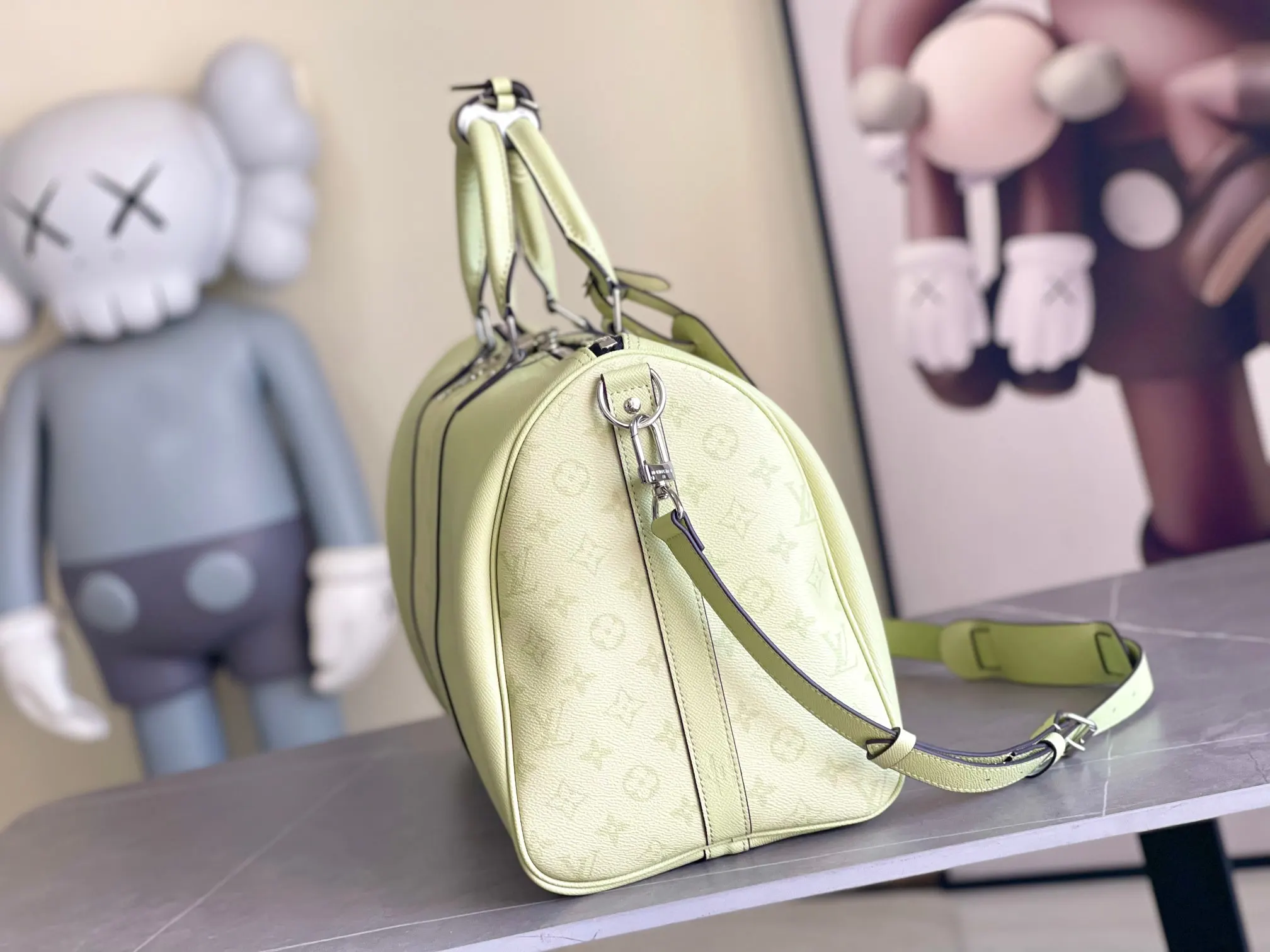 LV Keepall 牛皮 旅行袋 大容量旅行款