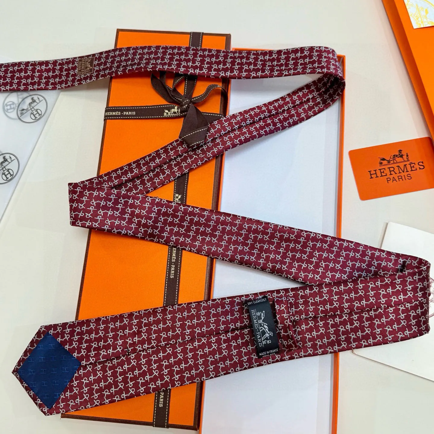 Hermès 领带 精致配饰