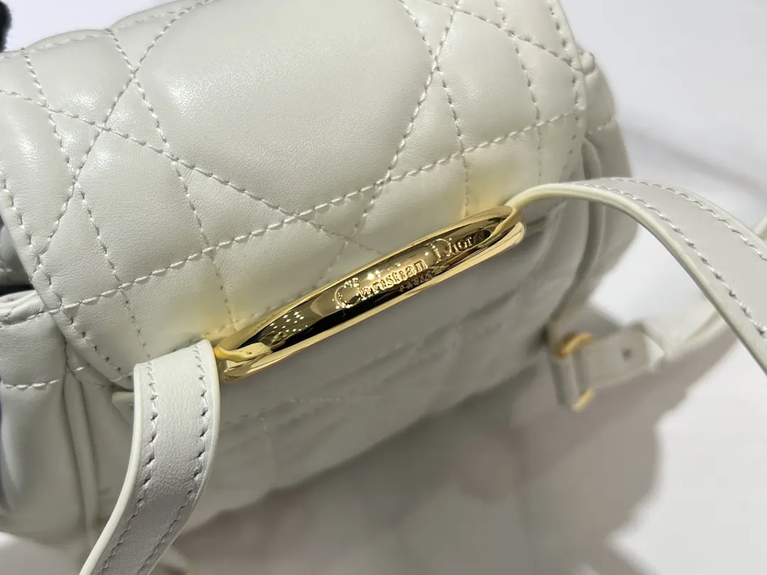 Dior Caro 白色 双肩包