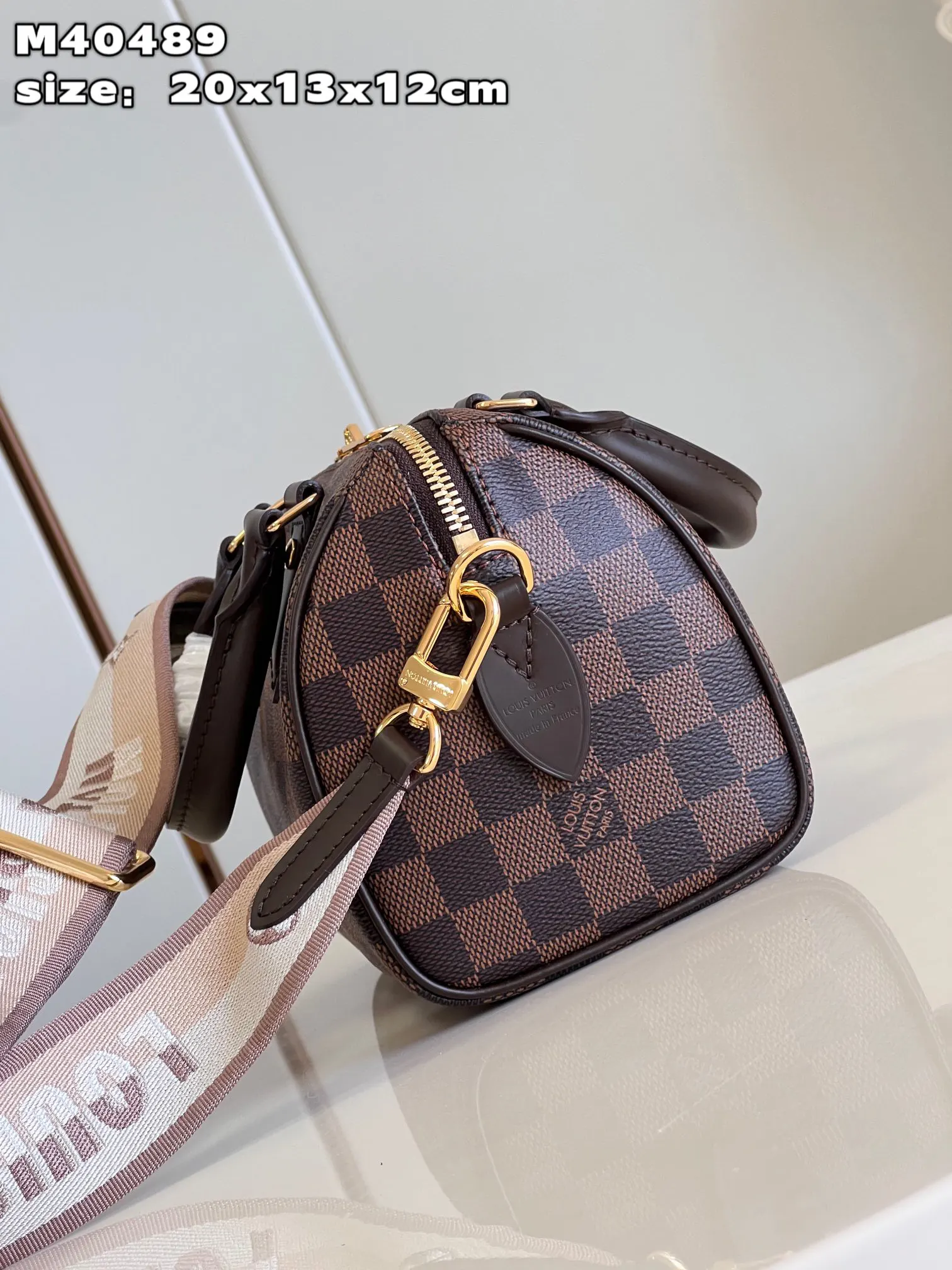 LV Speedy 牛皮 旅行袋 大容量旅行款