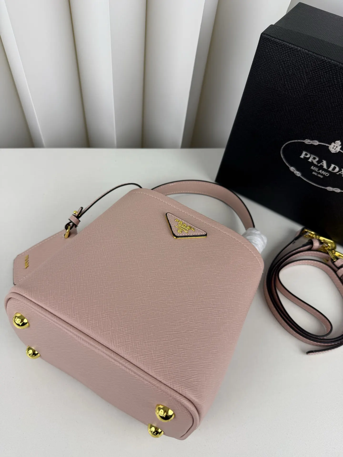 Bucket Bag Casual Leather