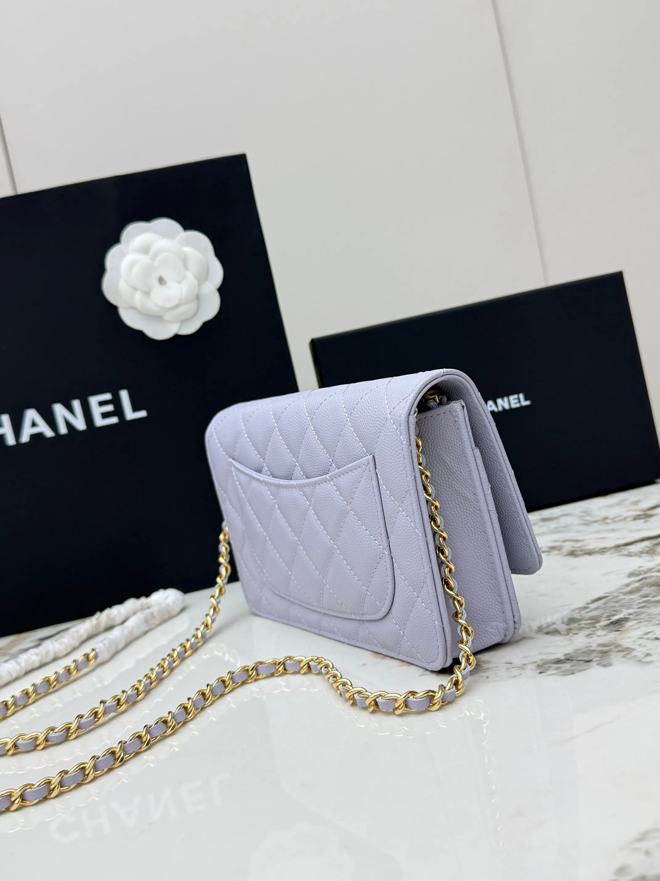 CHANEL 小牛皮 链条包 精致链条款
