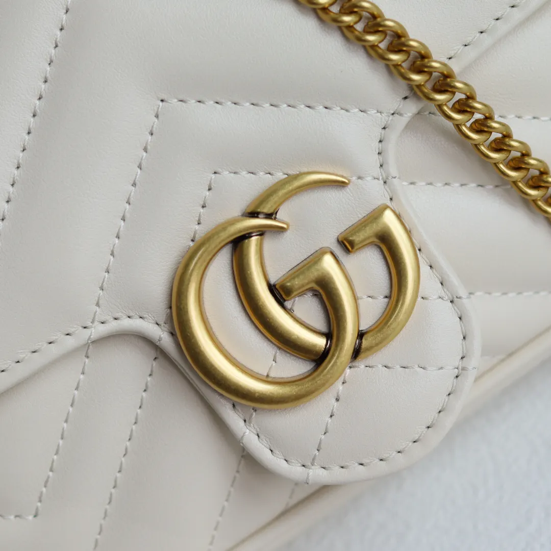 Gucci Marmont 牛皮 鏈條包 精致鏈條款