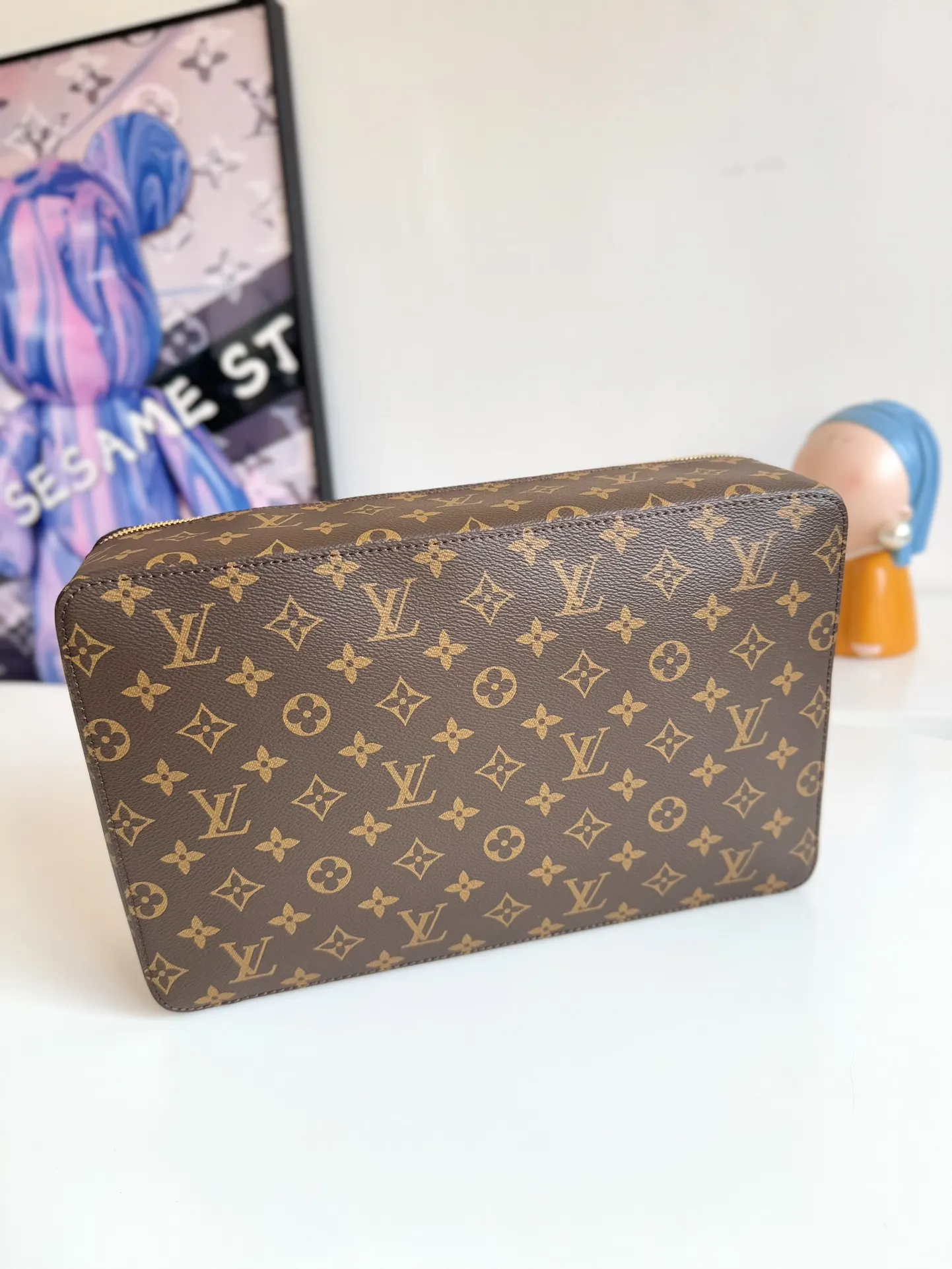 LV 老花 牛皮 行李箱 旅行拉杆款 轻便出行款