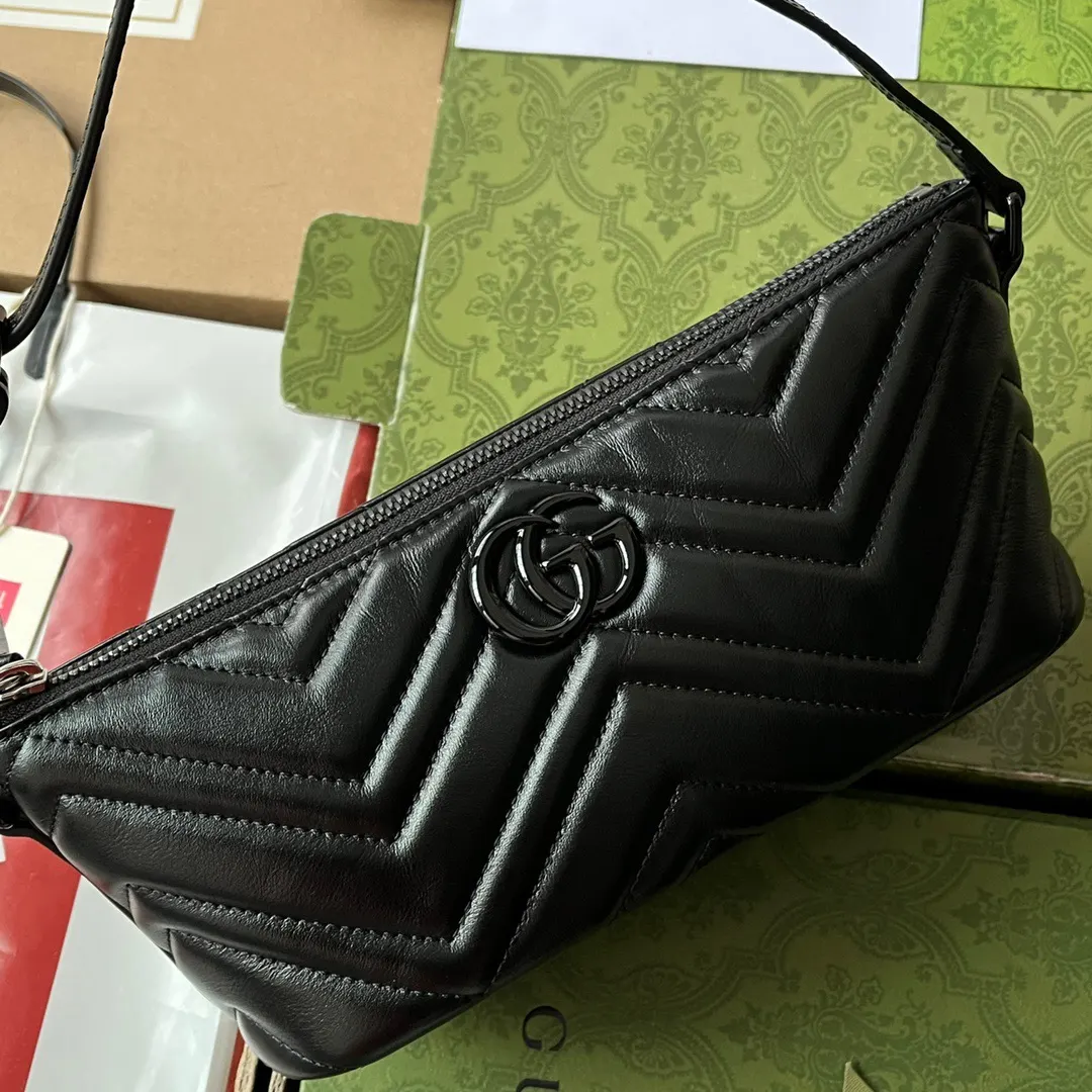 Gucci Black Gold Backpack