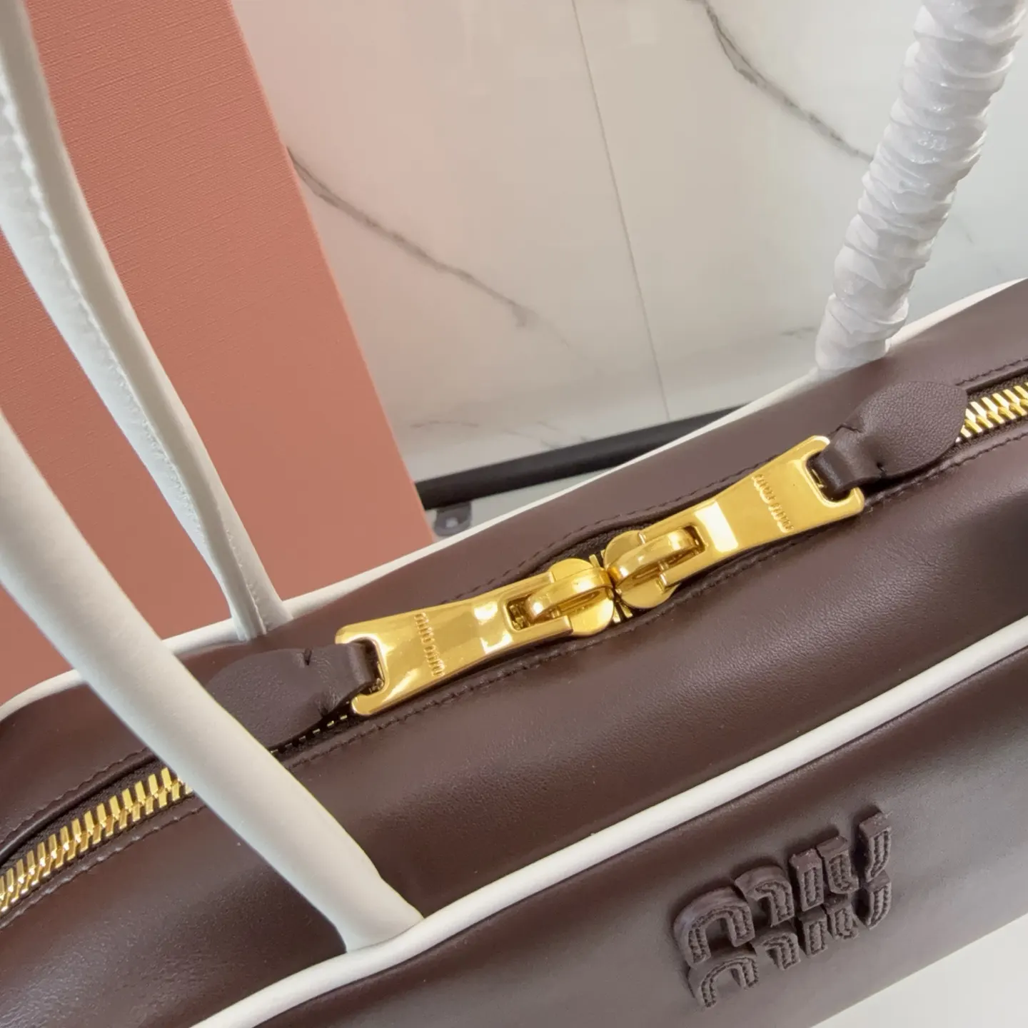 Top Handle Bag Commuter Leather