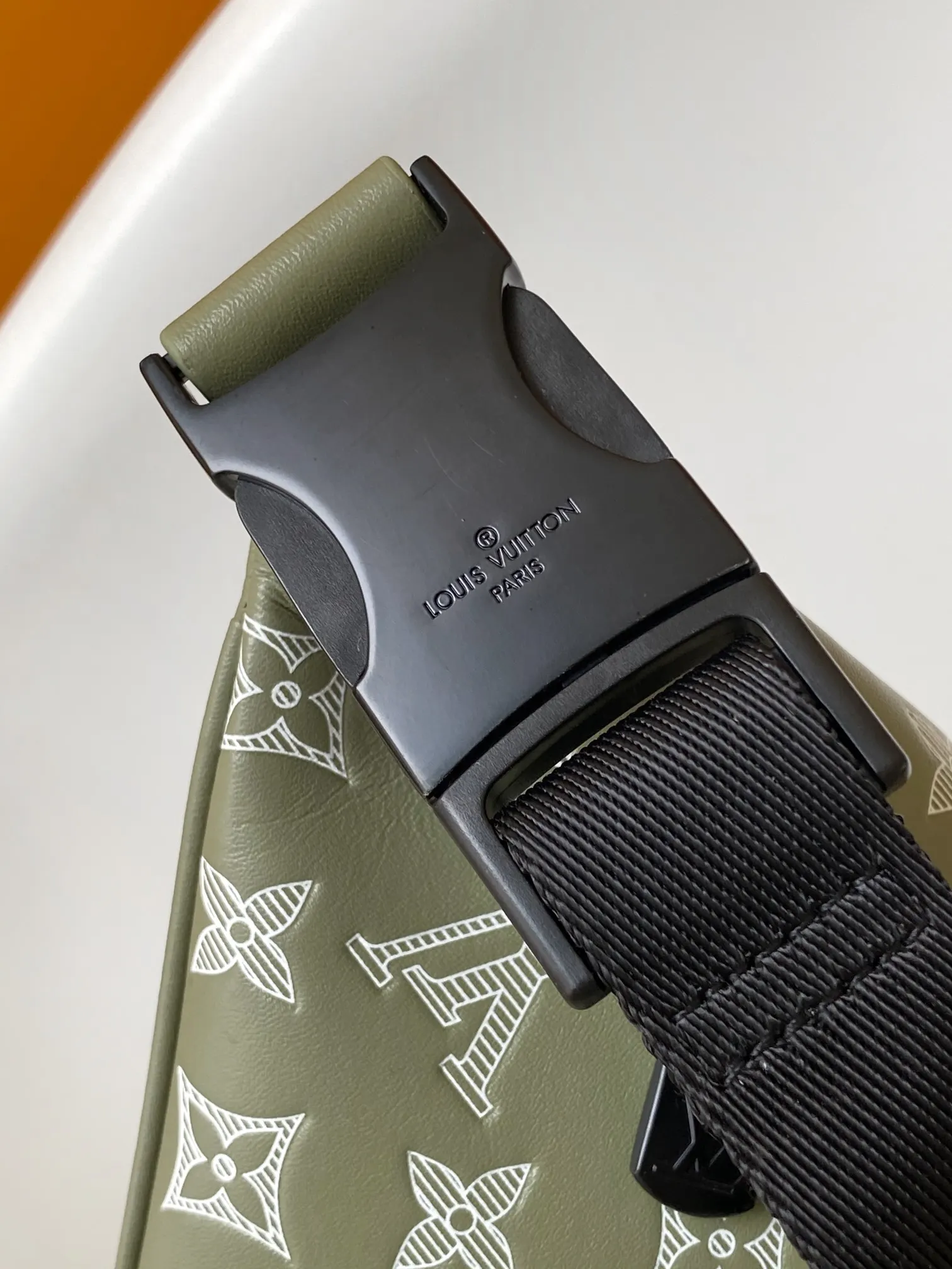 Black Gray Belt Bag Casual Canvas