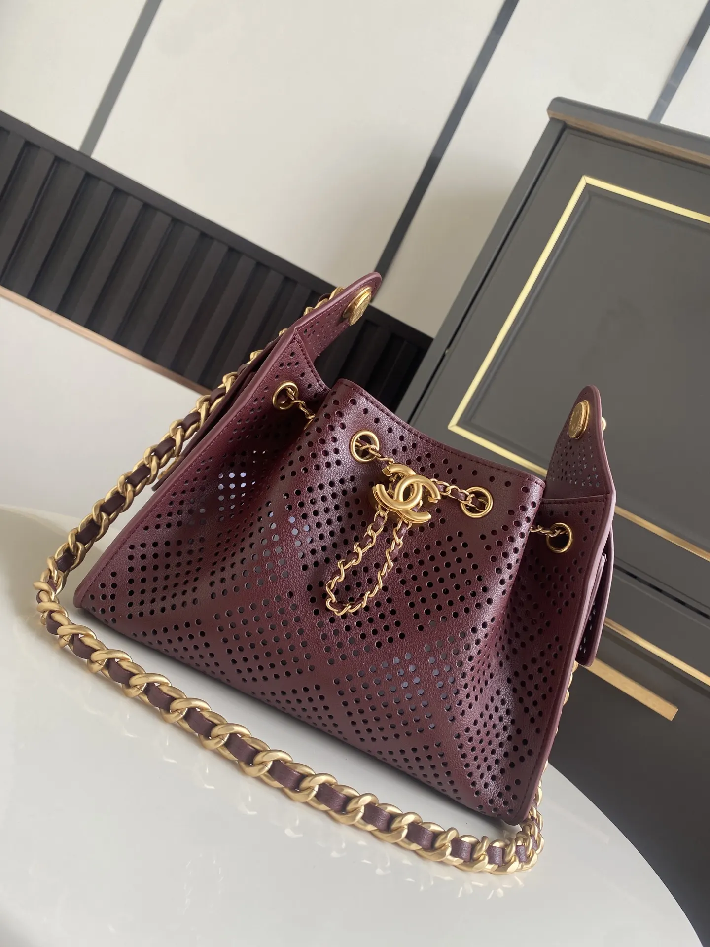 CHANEL Hobo 小牛皮 腋下包 復古腋下背款