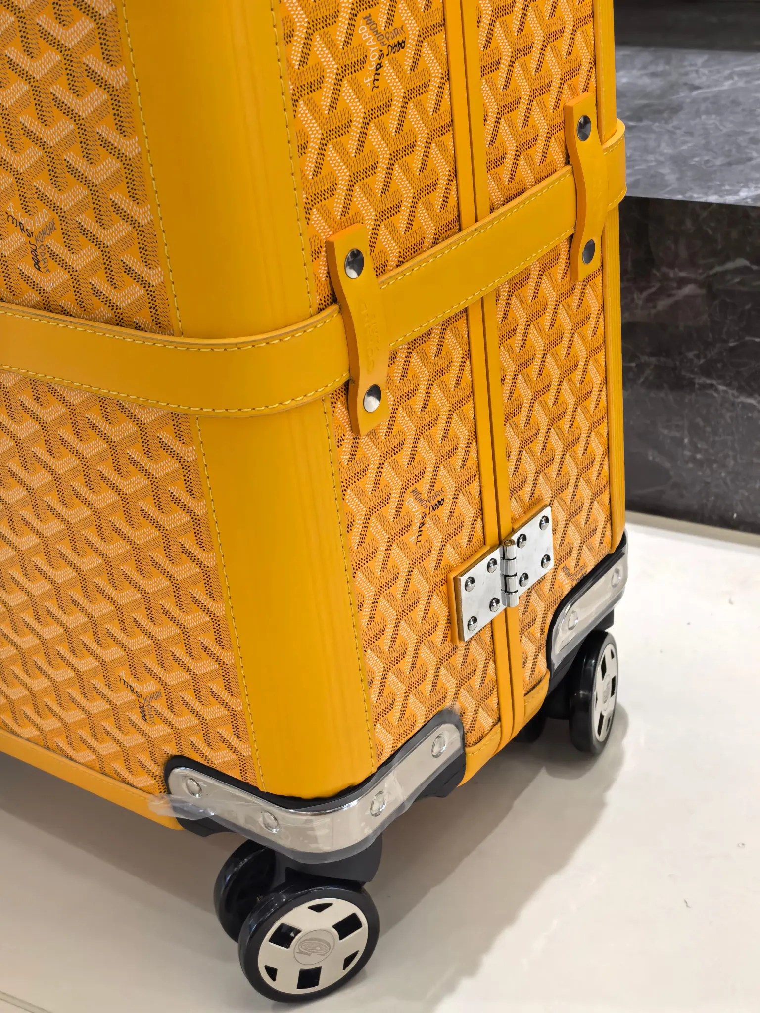 Goyard 戈雅 寸登机箱 全手工精心打造 行李箱 旅行拉杆款 輕便出行款