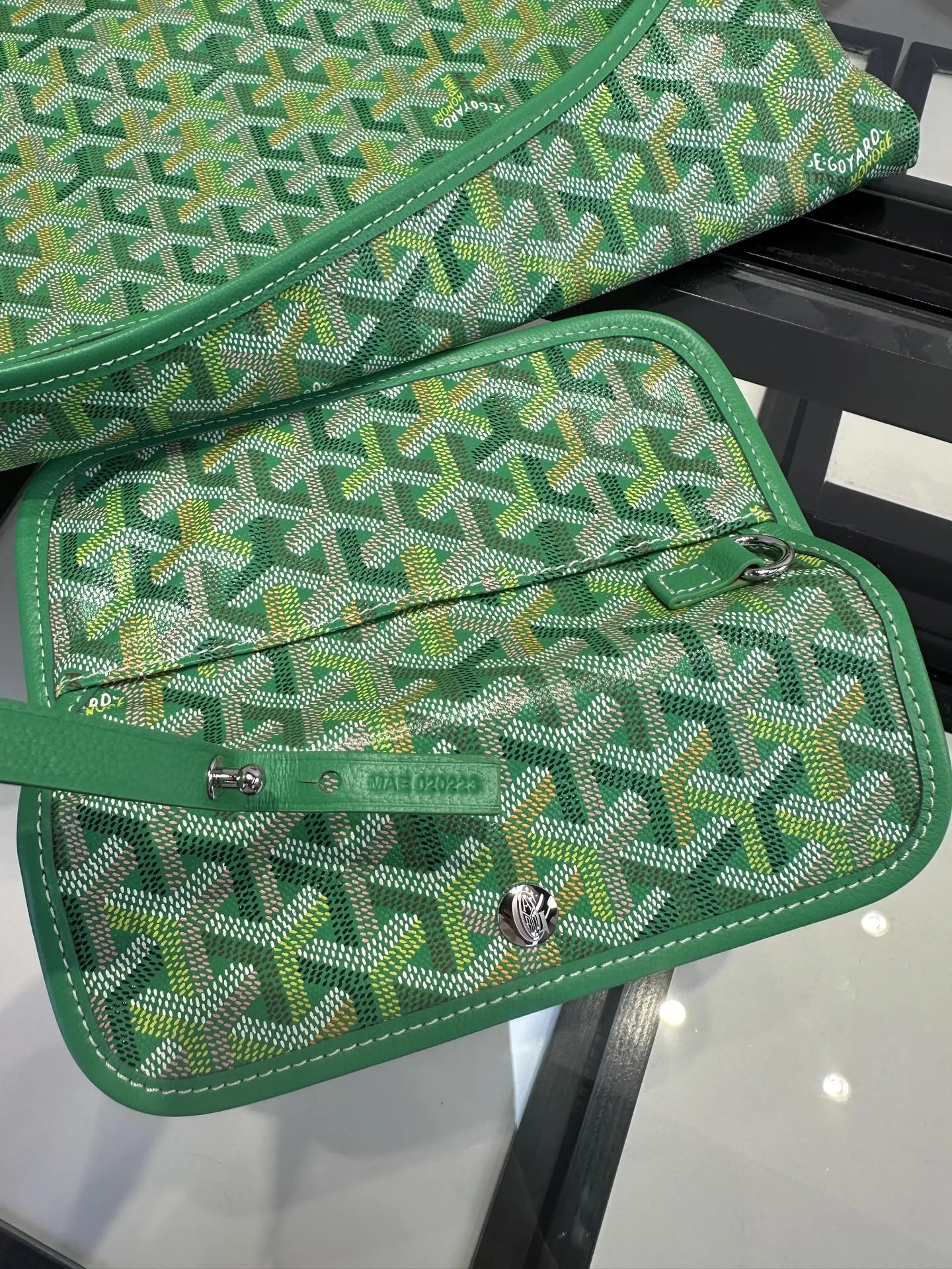 Goyard Hobo 老花 帆布 腋下包 復古腋下背款(數字9) Goyard Hobo 老花 帆布 腋下包 復古腋下背款(數字9)
