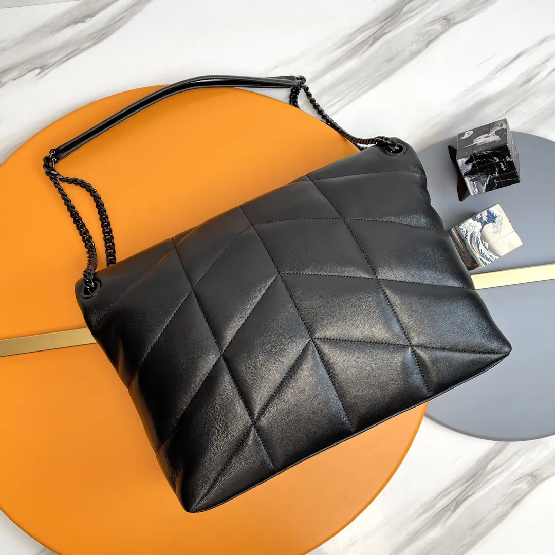 Black Silver Chain Bag