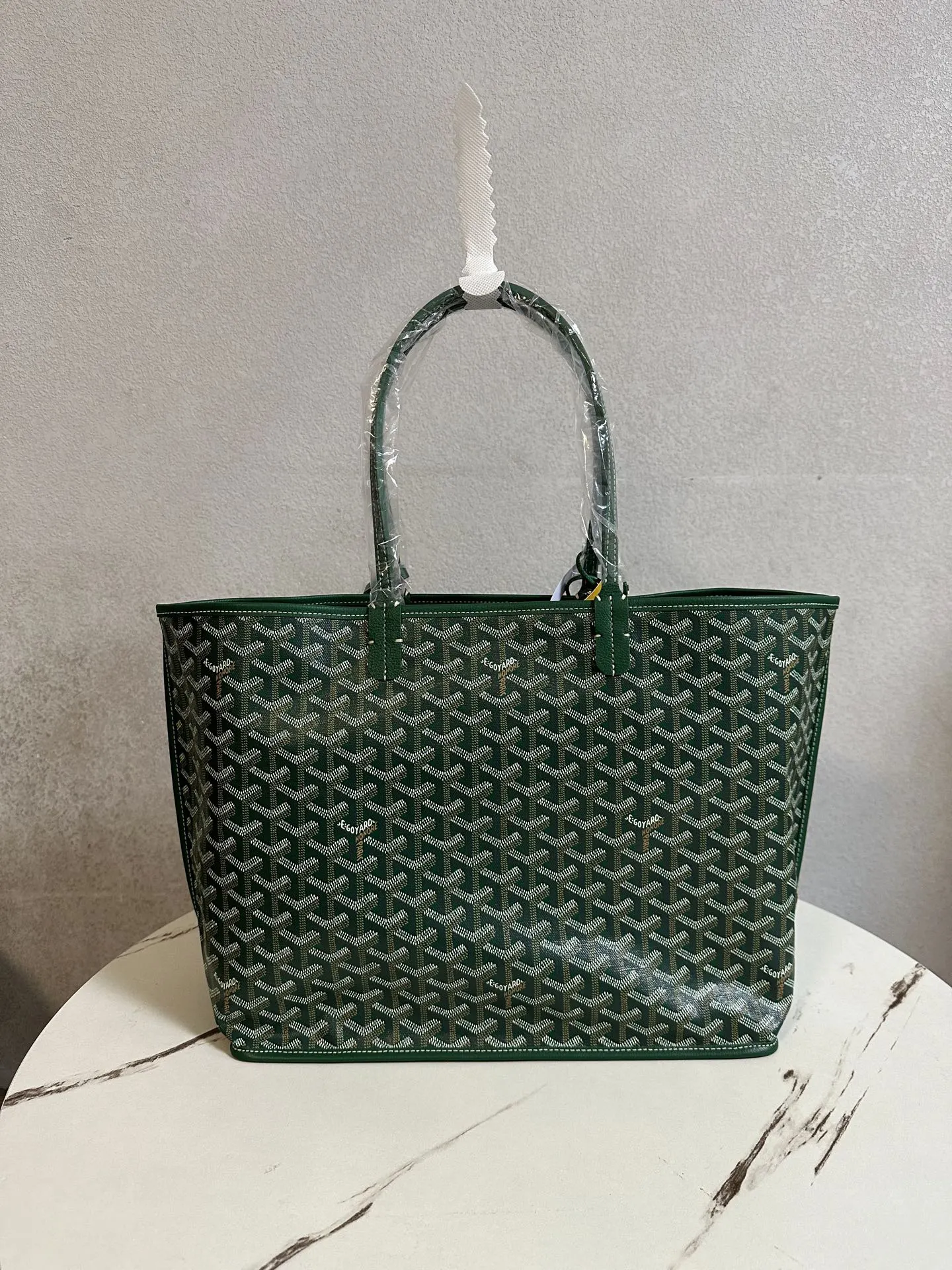 Goyard 绿色 小牛皮 托特包 大容量托特款