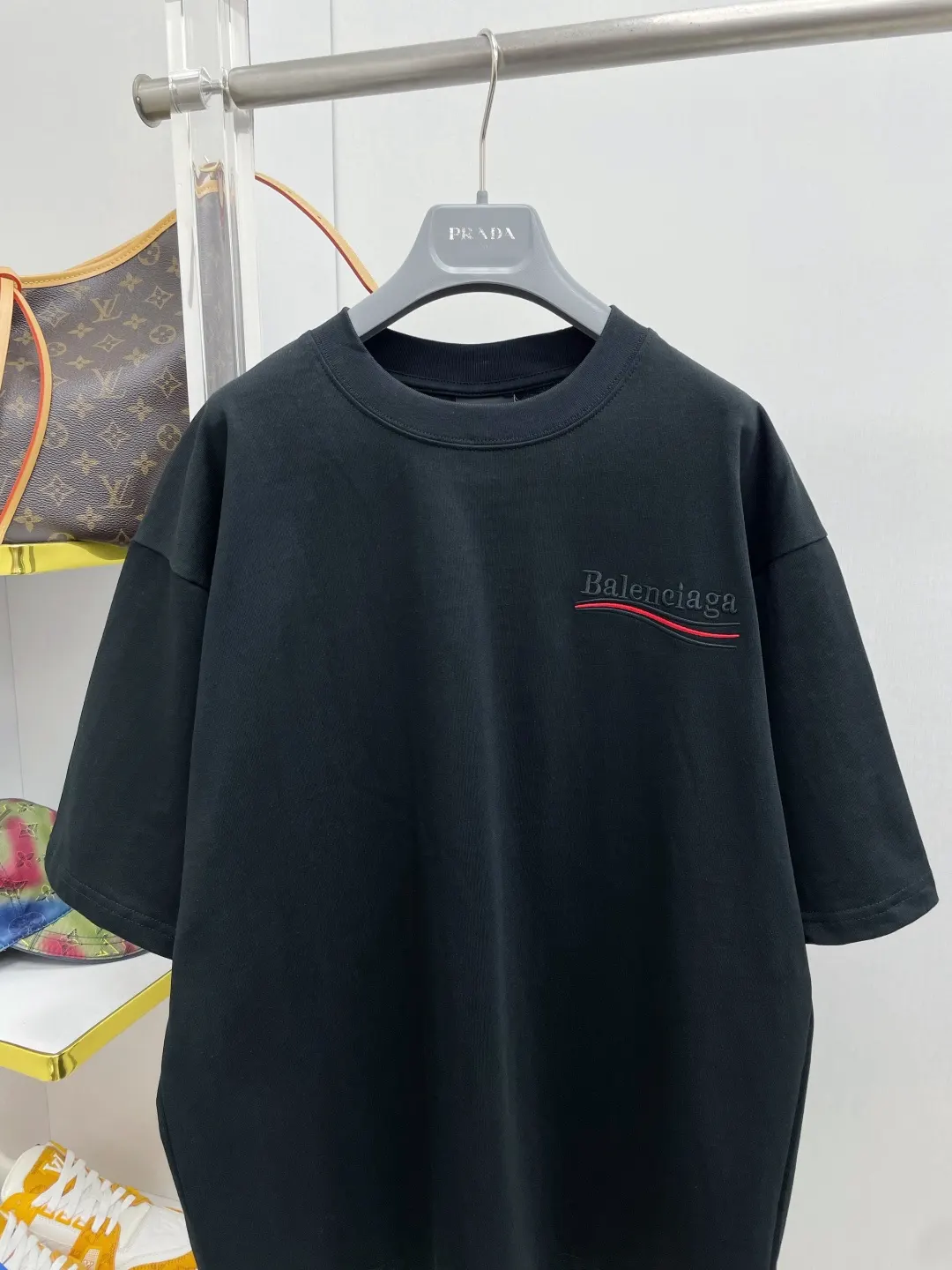 Balenciaga 26SS Logo 字母 短袖T恤
