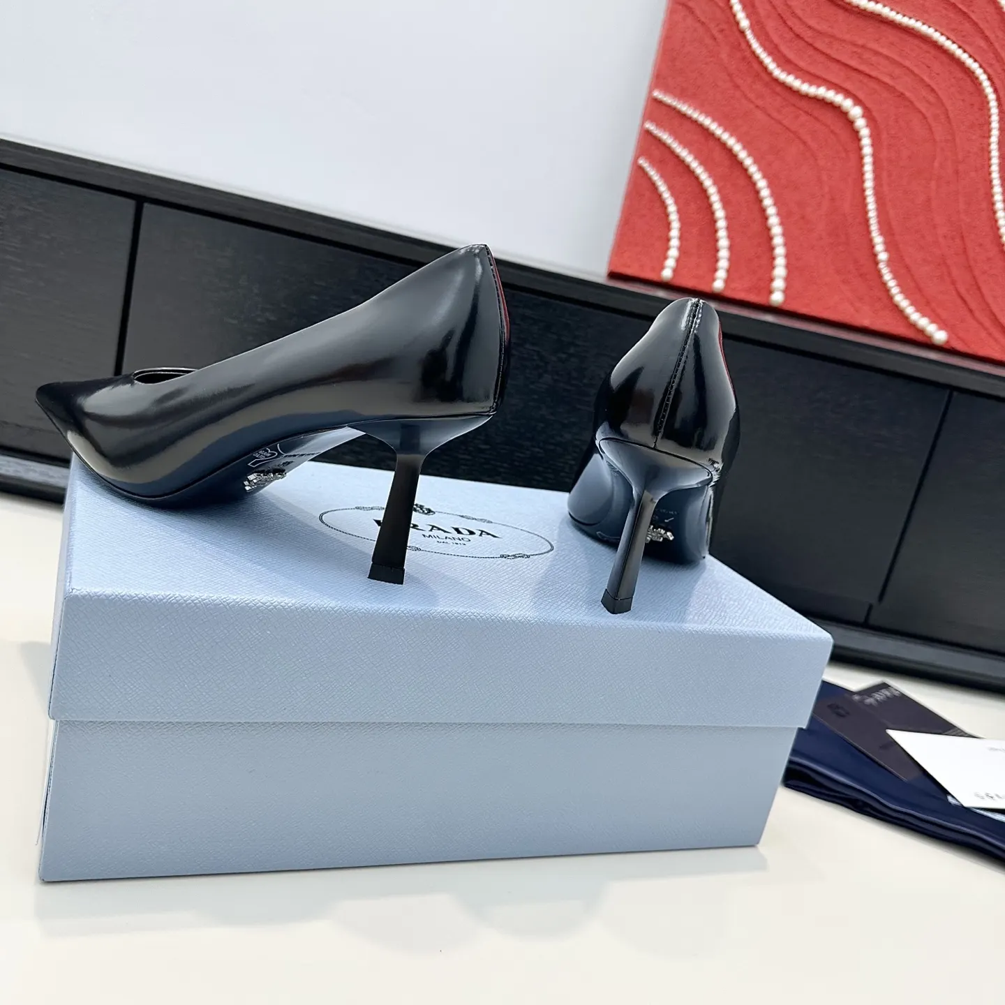 Prada 单鞋 舒适 高跟鞋
