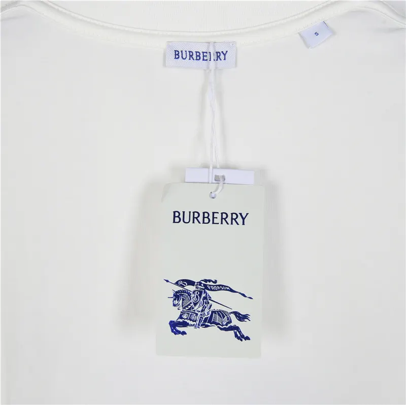 Burberry Print Short Sleeve T-Shirt Casual Versatile Image 9 Burberry Print Short Sleeve T-Shirt Casual Versatile Image 9