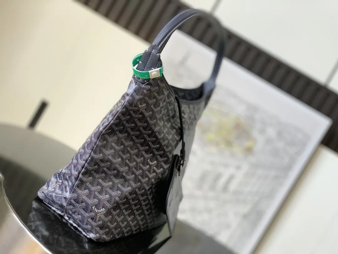 Goyard Hobo 深蓝 腋下包 复古腋下背款