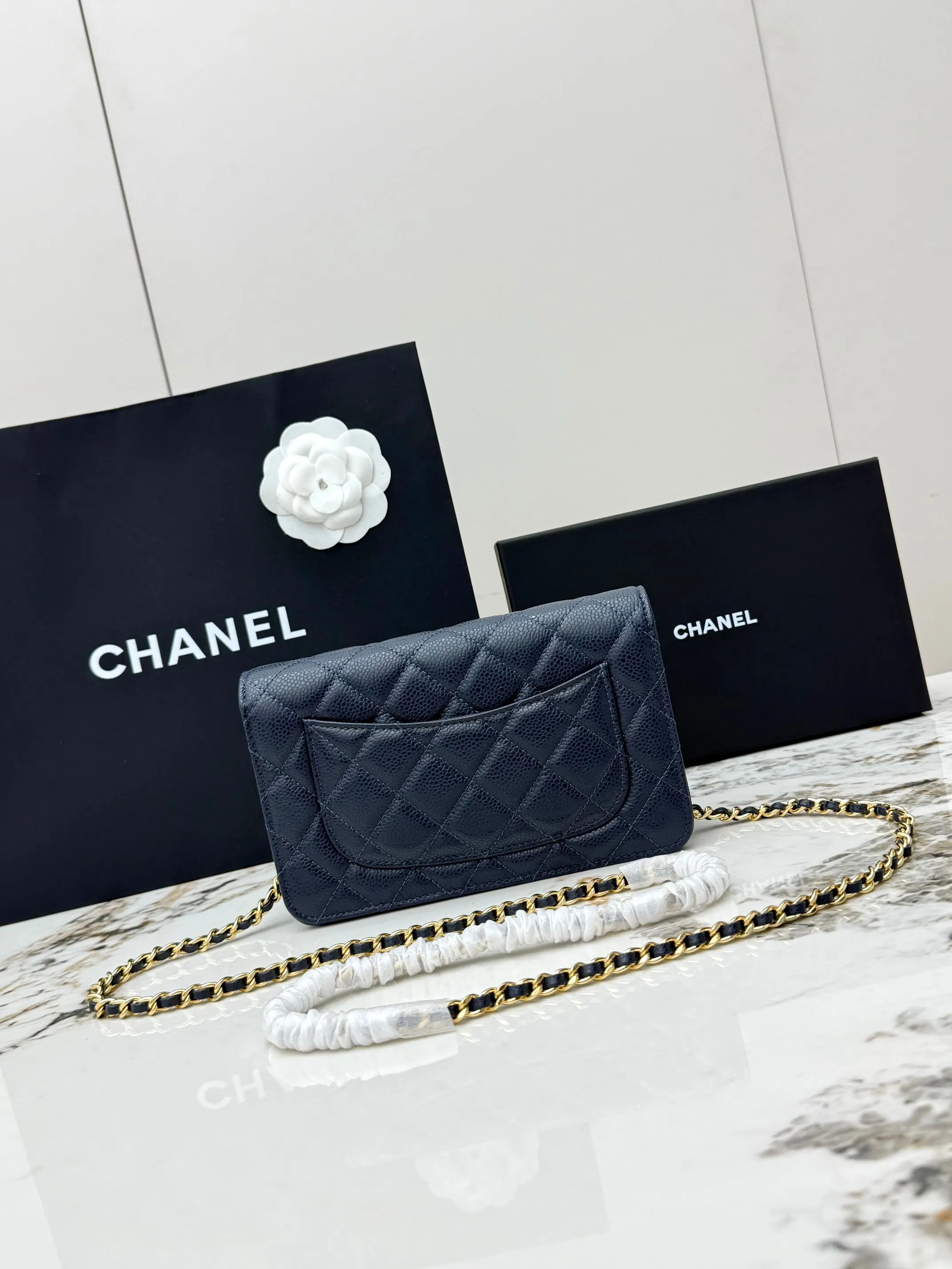 CHANEL 小牛皮 链条包 精致链条款