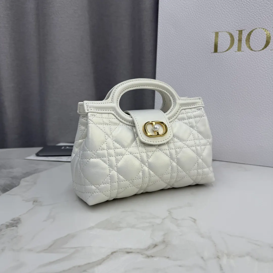 Dior 白色 金色 羊皮 鏈條包 精致鏈條款
