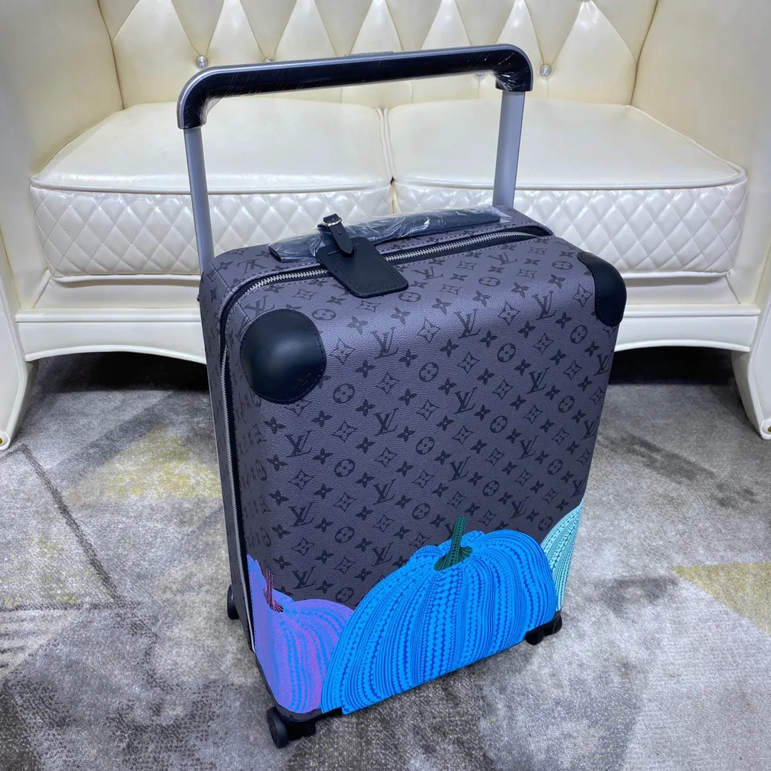 拉杆箱旅行箱 变色皮 海关锁 万向轮 鋁制宽拉杆時尚 行李箱 旅行拉杆款 輕便出行款