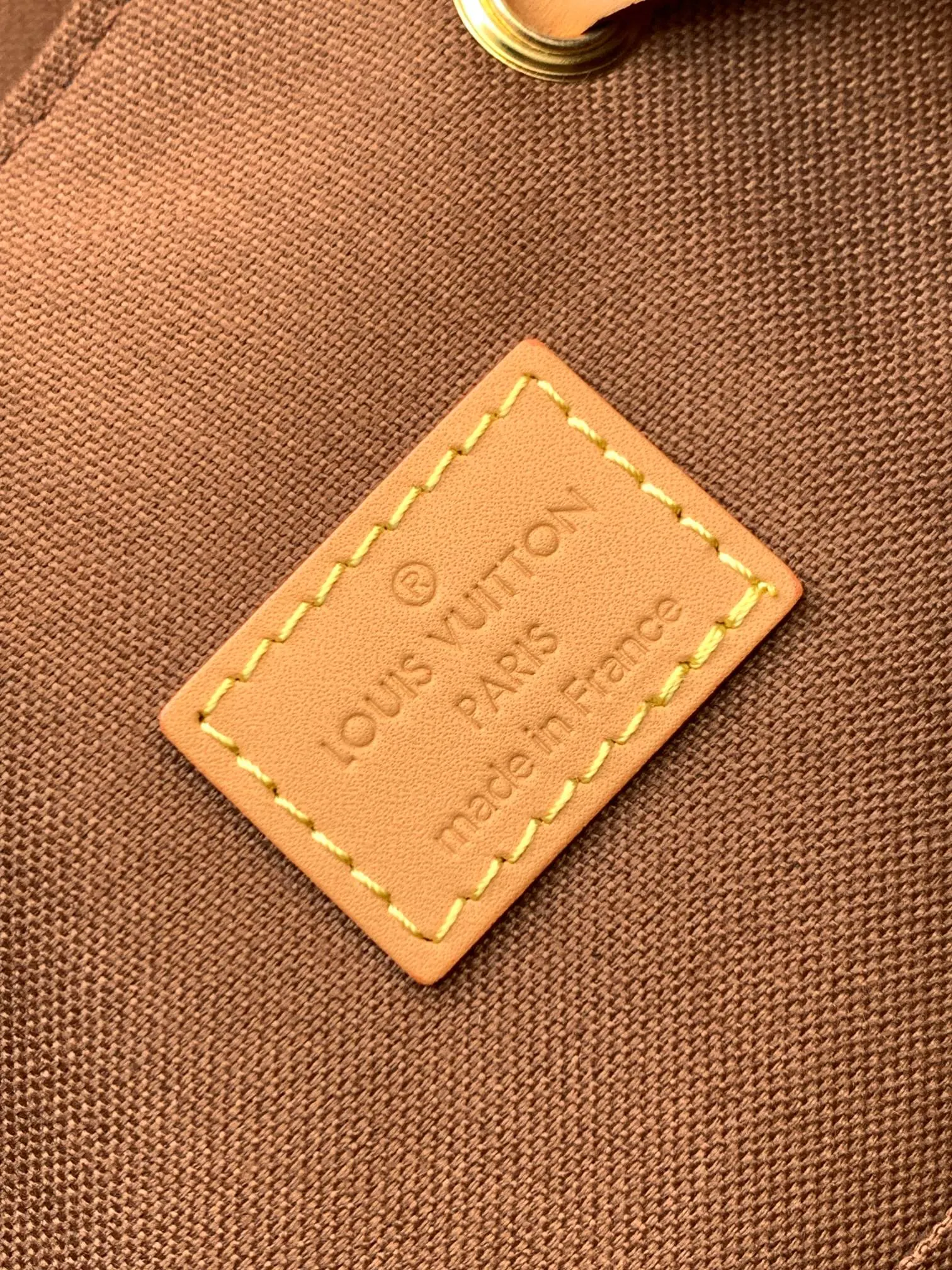 黑色 老花 牛皮 雙肩包 实用雙肩款