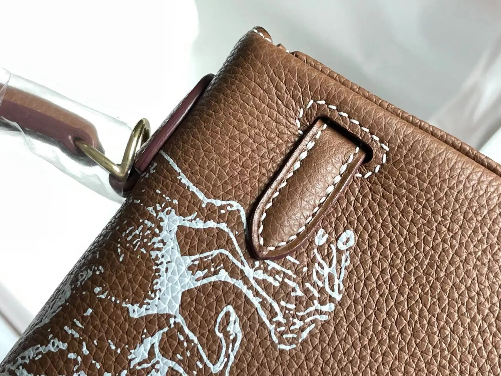 Hermès Kelly 金棕 Togo牛皮 手提包 25cm