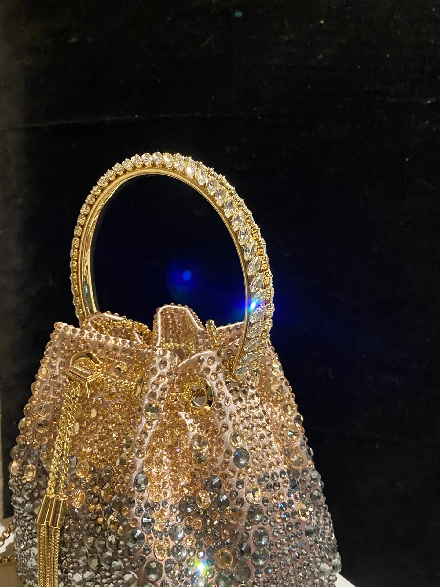 JIMMY CHOO BON BON系列标志款手提包 鏈條包 精致鏈條款